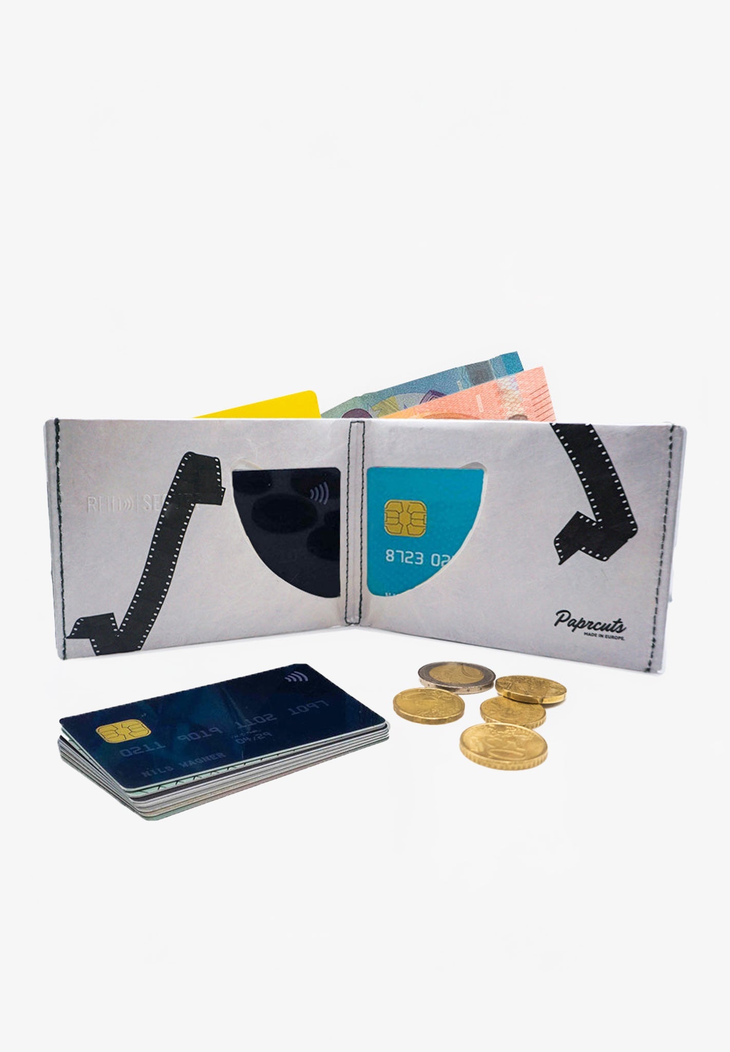 PAPRCUTS - RFID Portemonnaie - Kamera - BACKYARD