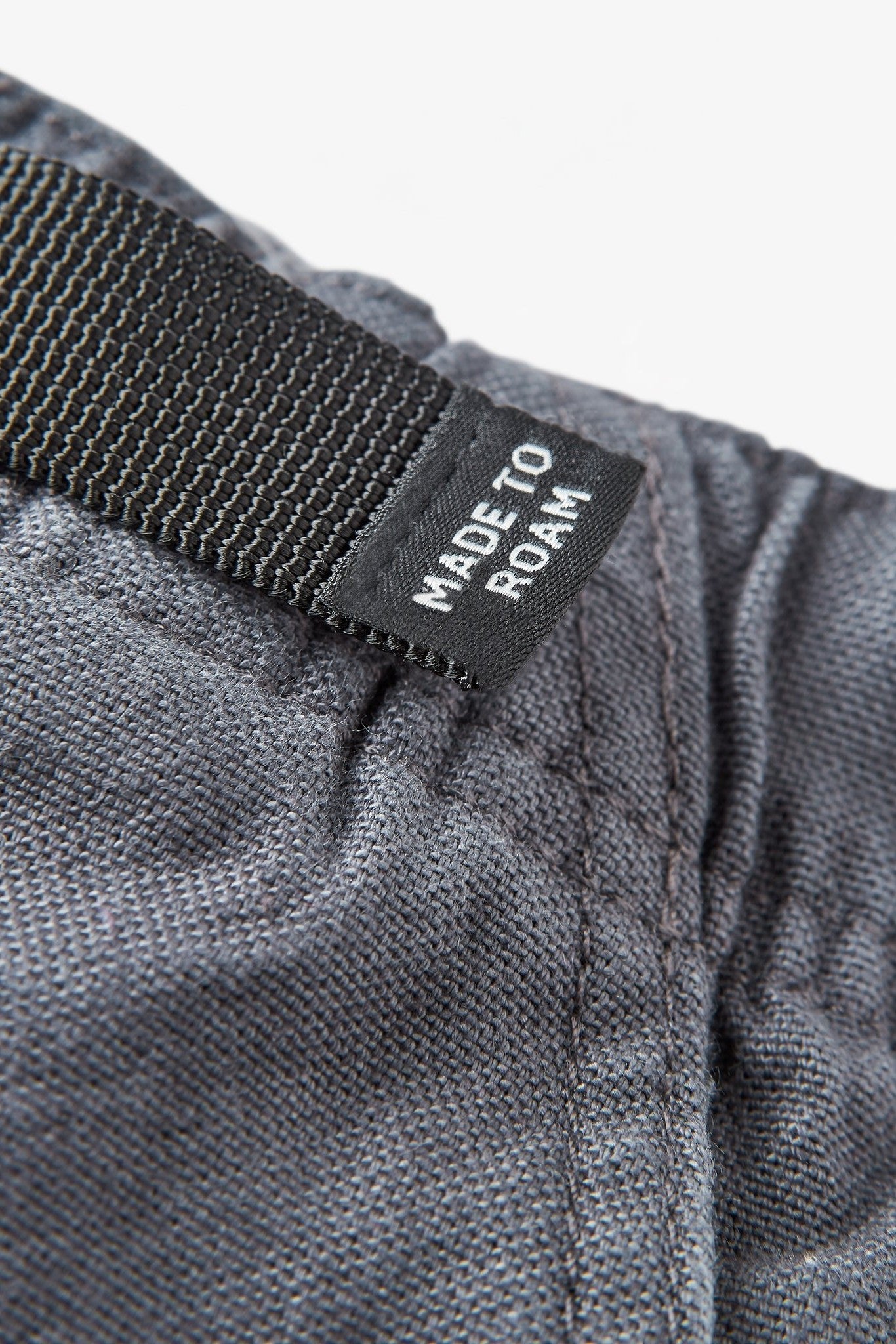 PASSENGER - Adventurer Organic Canvas Trouser - Charcoal - BACKYARD
