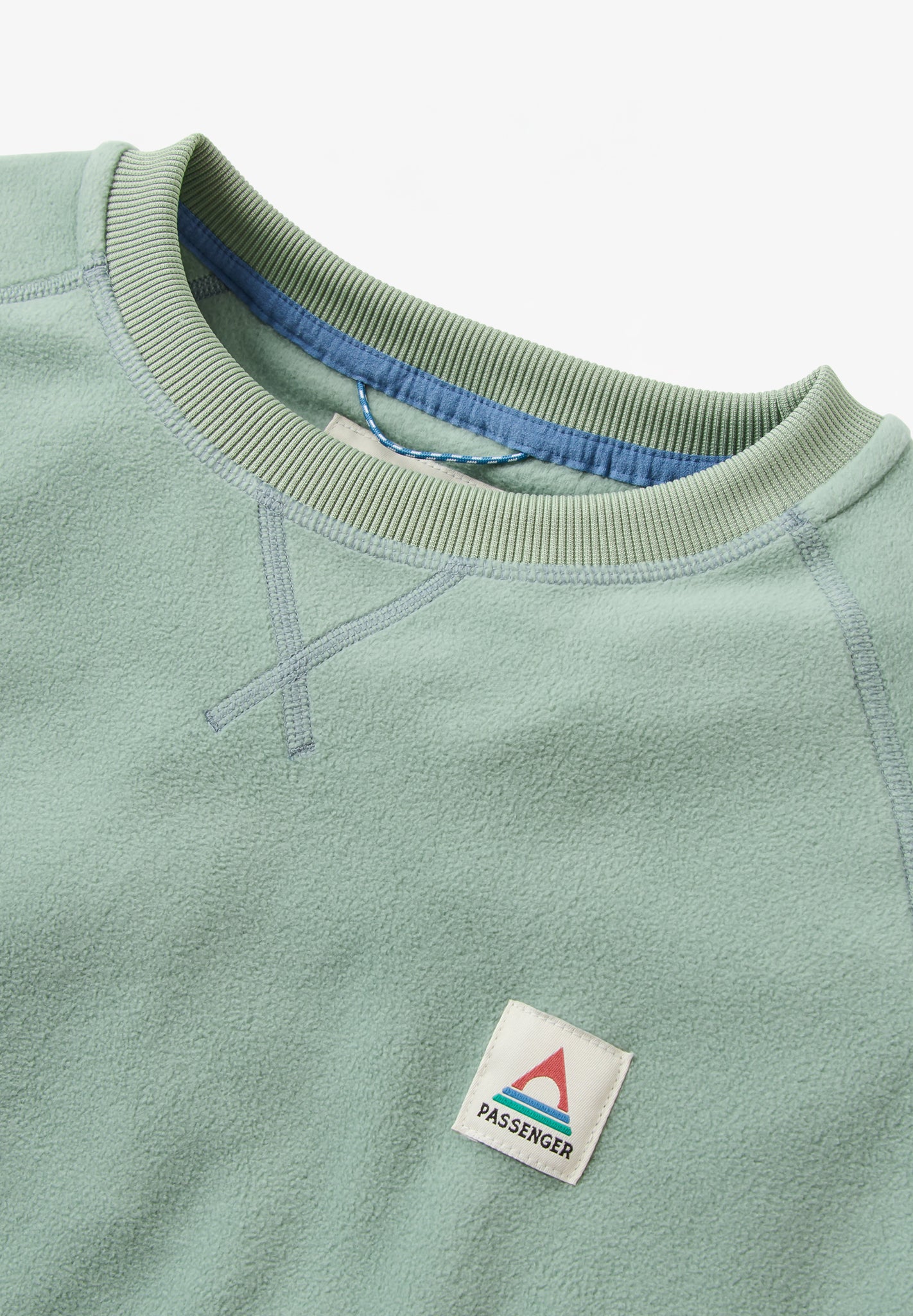 PASSENGER - Ayla Crew Fleece - Pistachio - BACKYARD