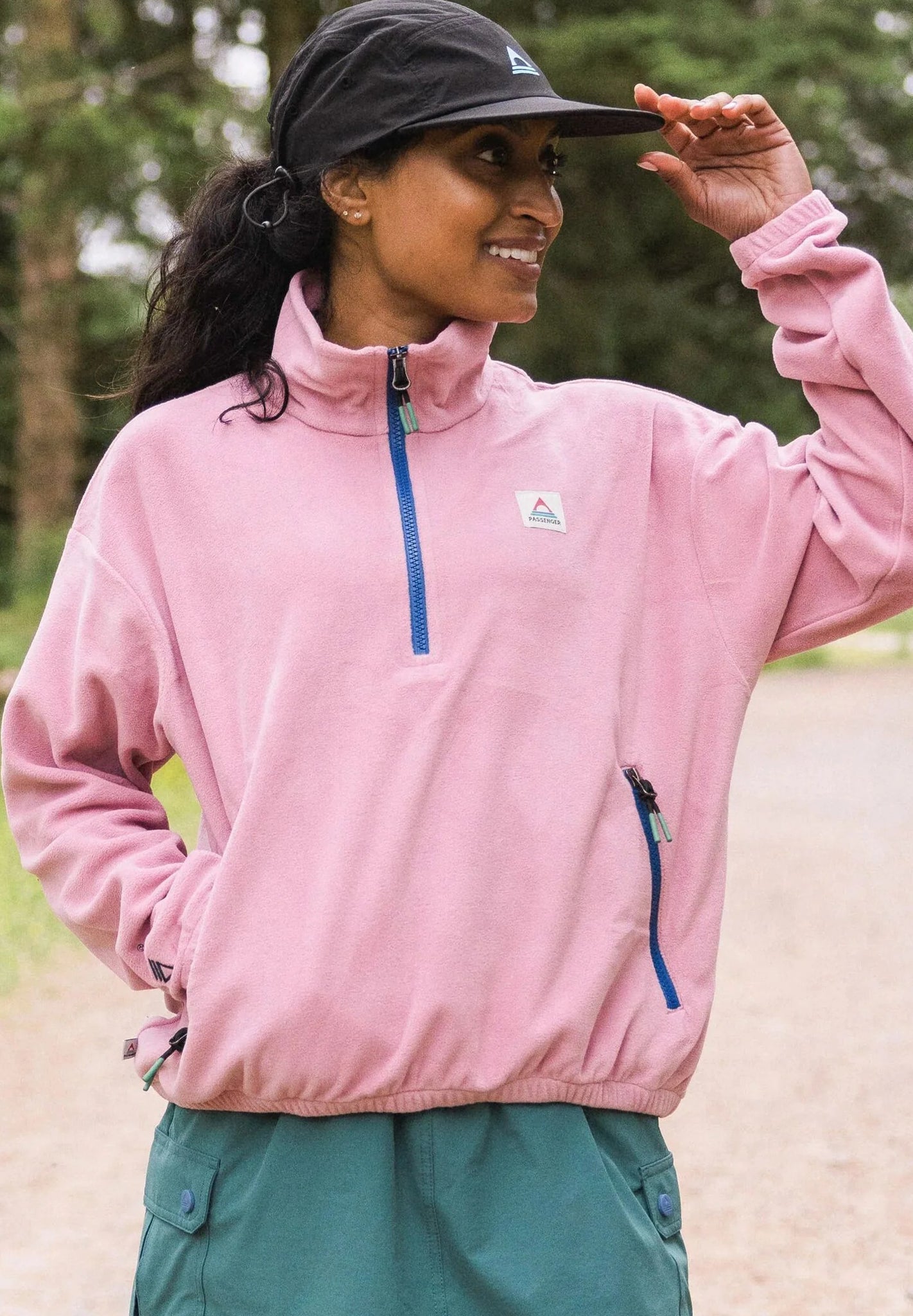 PASSENGER - Ayla Recycled Micro Polartec® Fleece - Pink Haze - BACKYARD