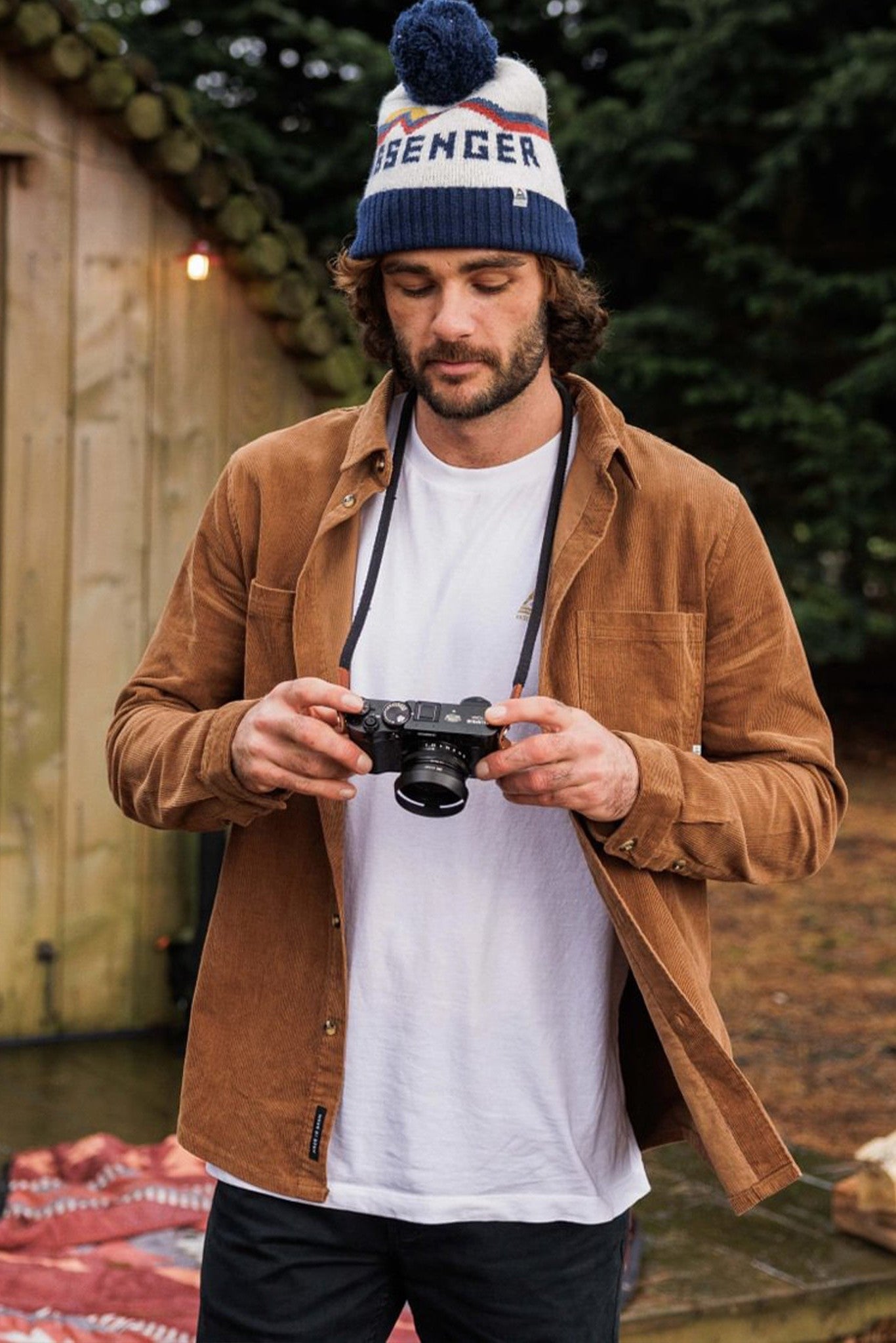 PASSENGER - Backcountry Cord Shirt - Toffee - BACKYARD