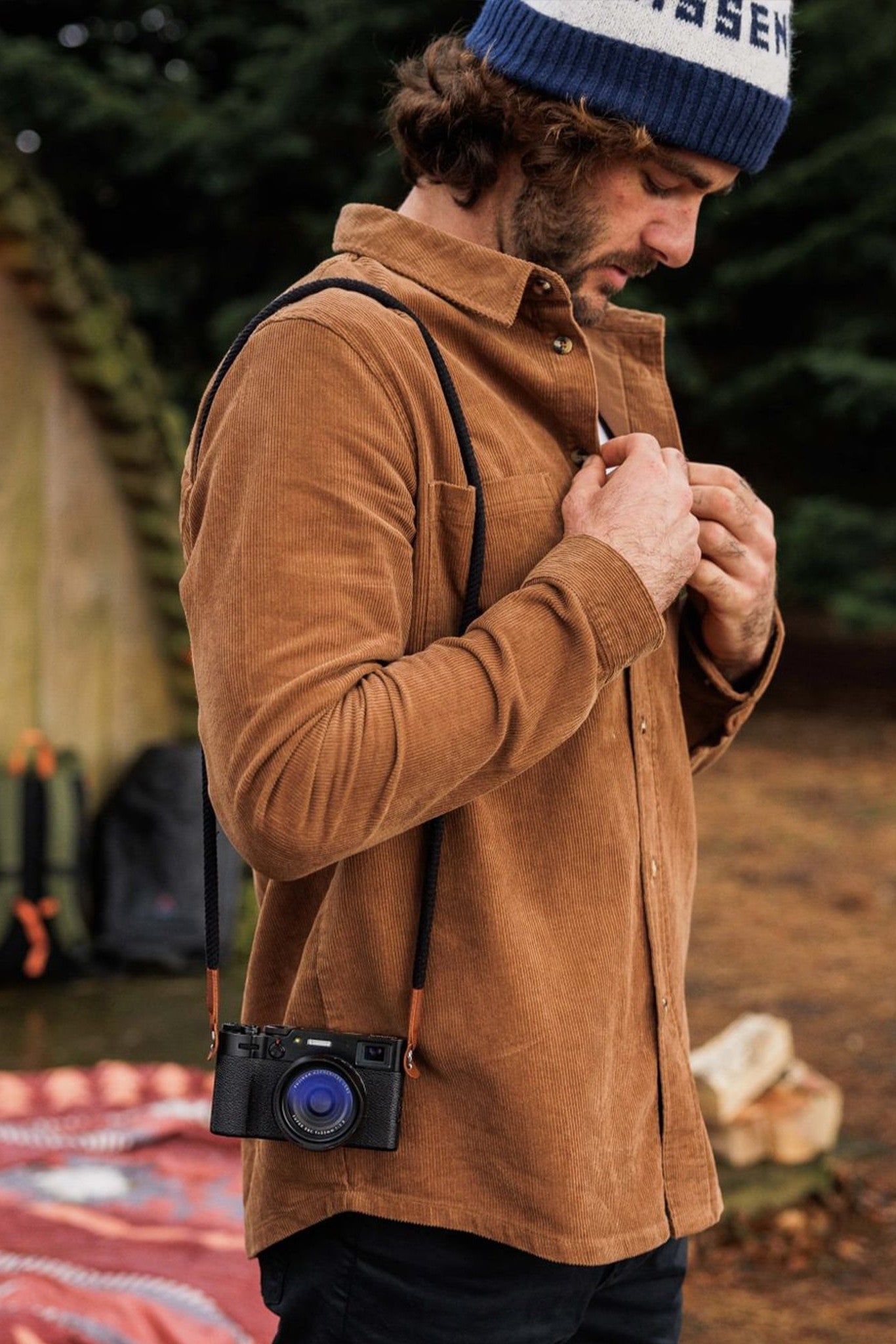 PASSENGER - Backcountry Cord Shirt - Toffee - BACKYARD