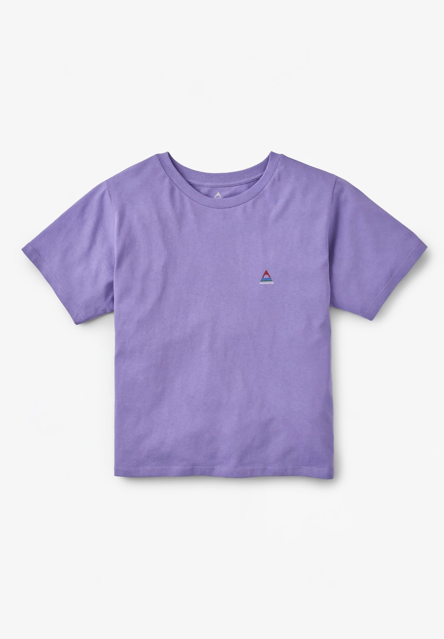 PASSENGER - Classic Recycled Cotton T-Shirt - Retro Purple - BACKYARD