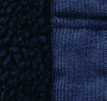 PASSENGER - Clover 2.0 Recycled Sherpa Fleece - Deep Navy - BACKYARD