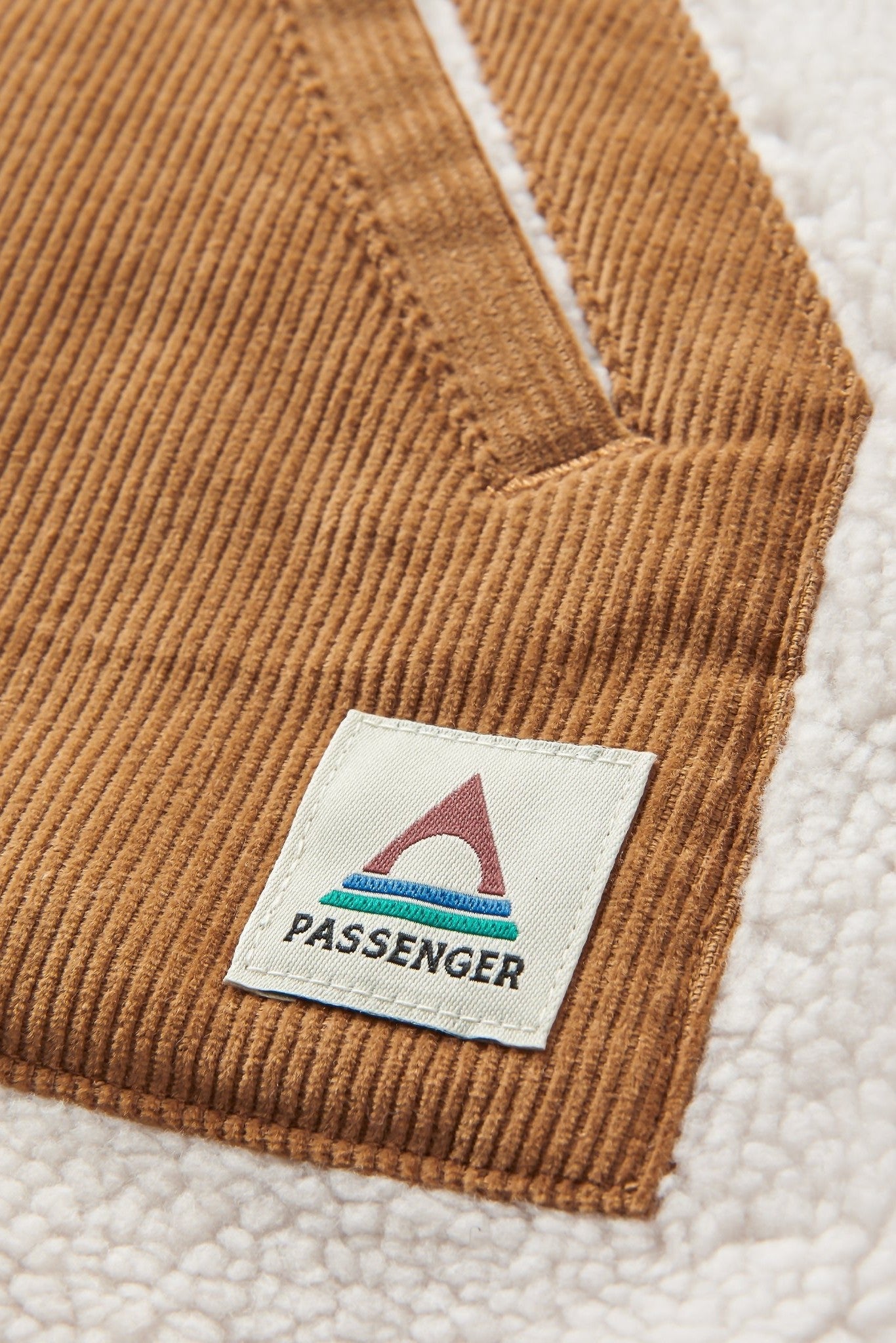 PASSENGER - Clover 2.0 Recycled Sherpa Fleece - Vintage White - BACKYARD