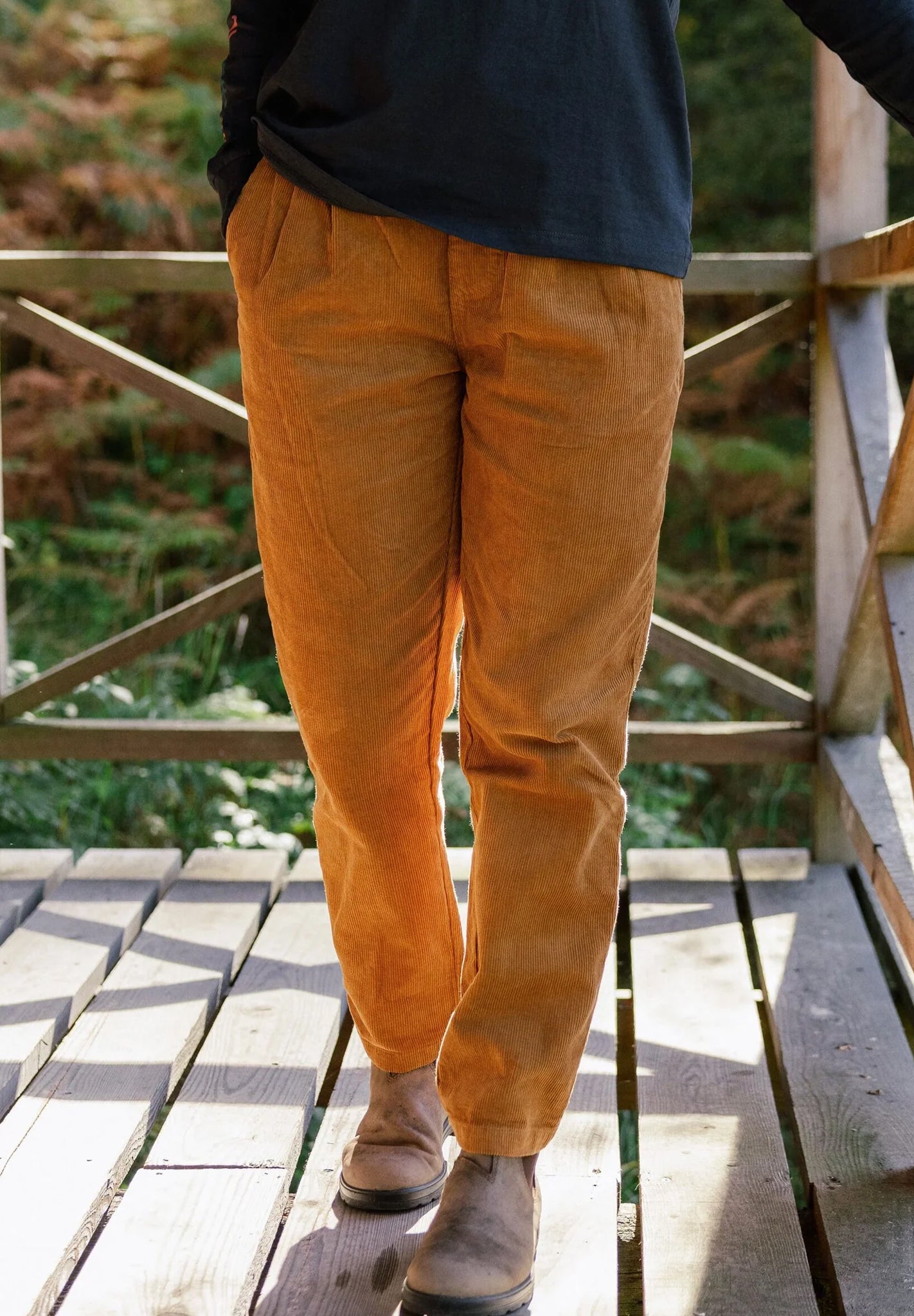 PASSENGER - Compass Recycled Corduroy Trouser - BACKYARD
