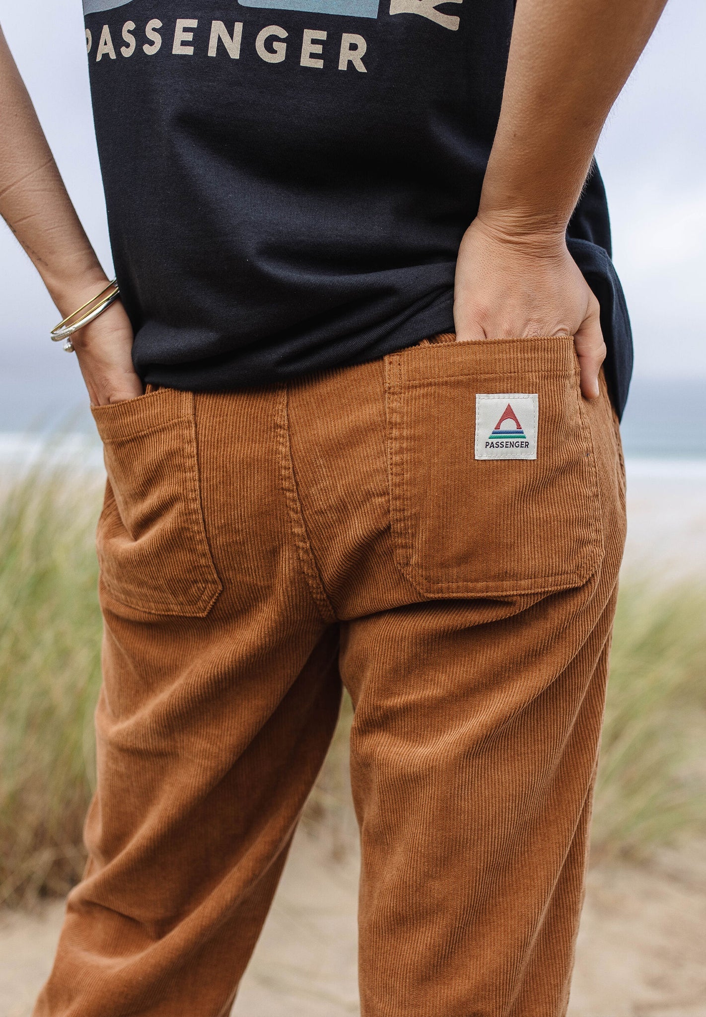 PASSENGER - Compass Recycled Corduroy Trouser - BACKYARD