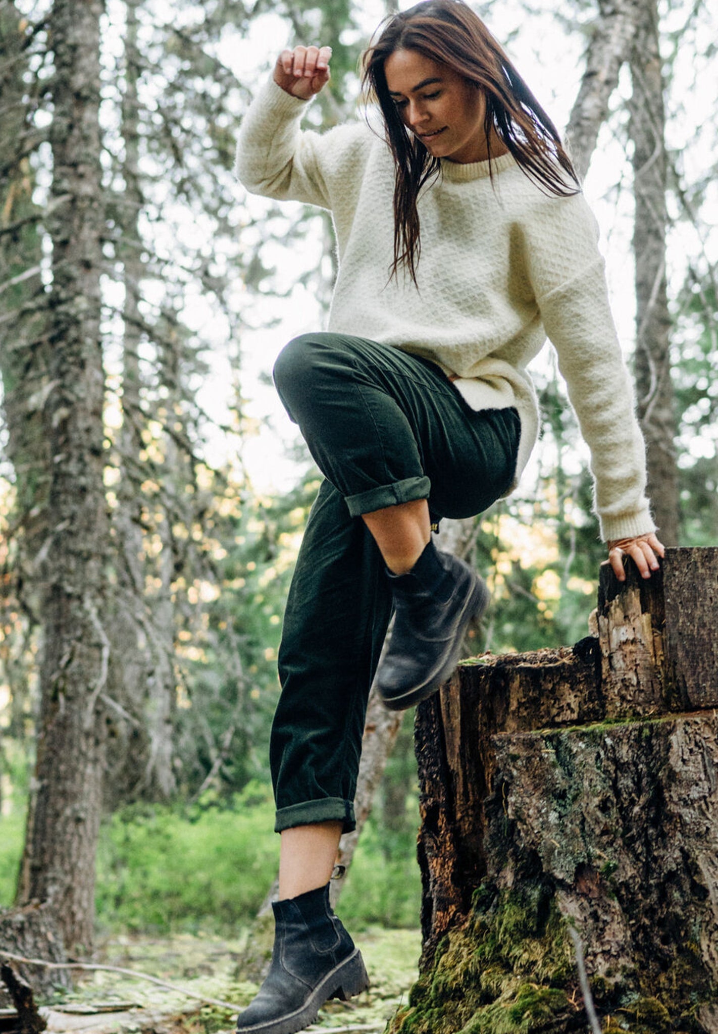 PASSENGER - Compass Recycled Corduroy Trouser - BACKYARD