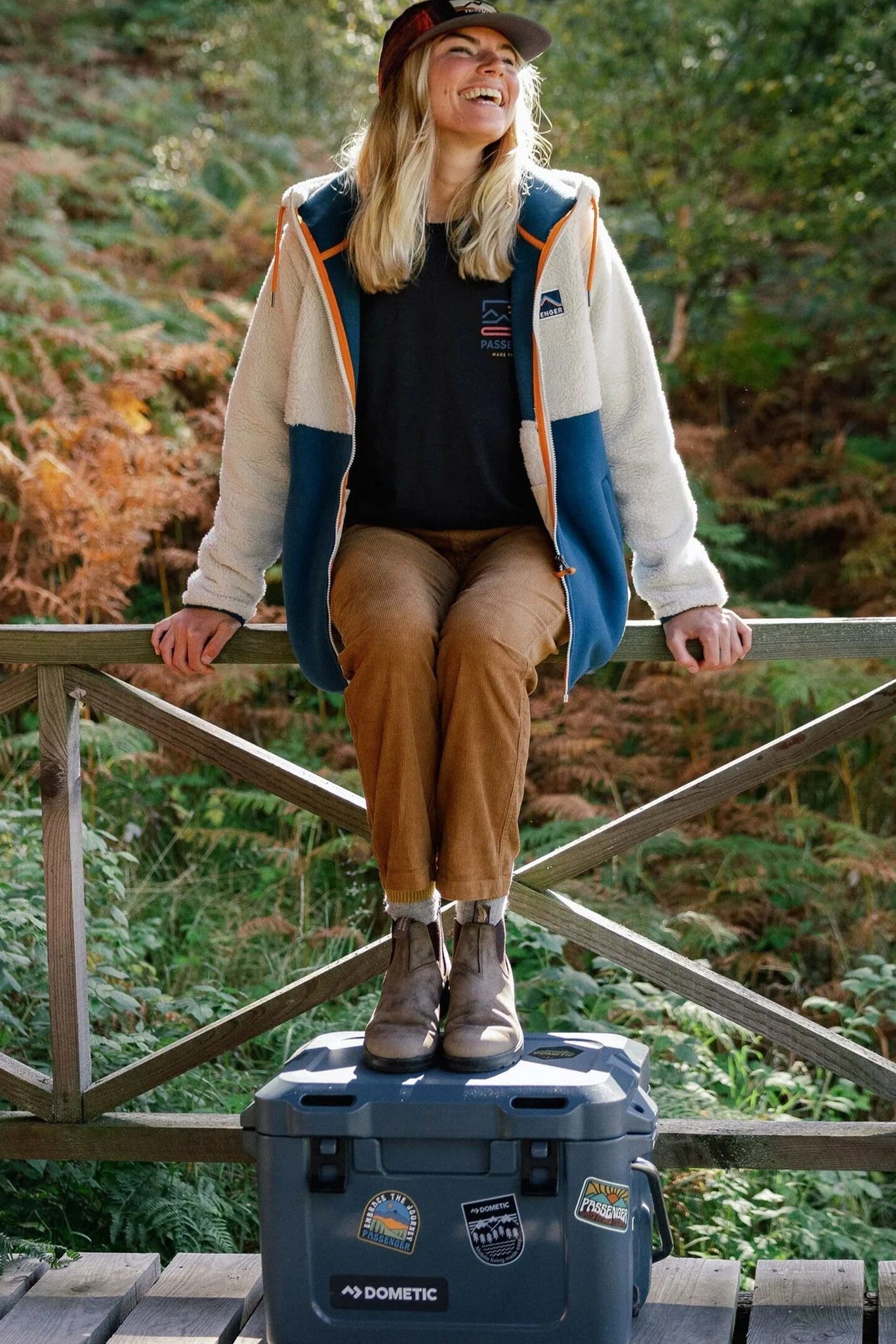 PASSENGER - Compass Recycled Corduroy Trouser - Coconut - BACKYARD