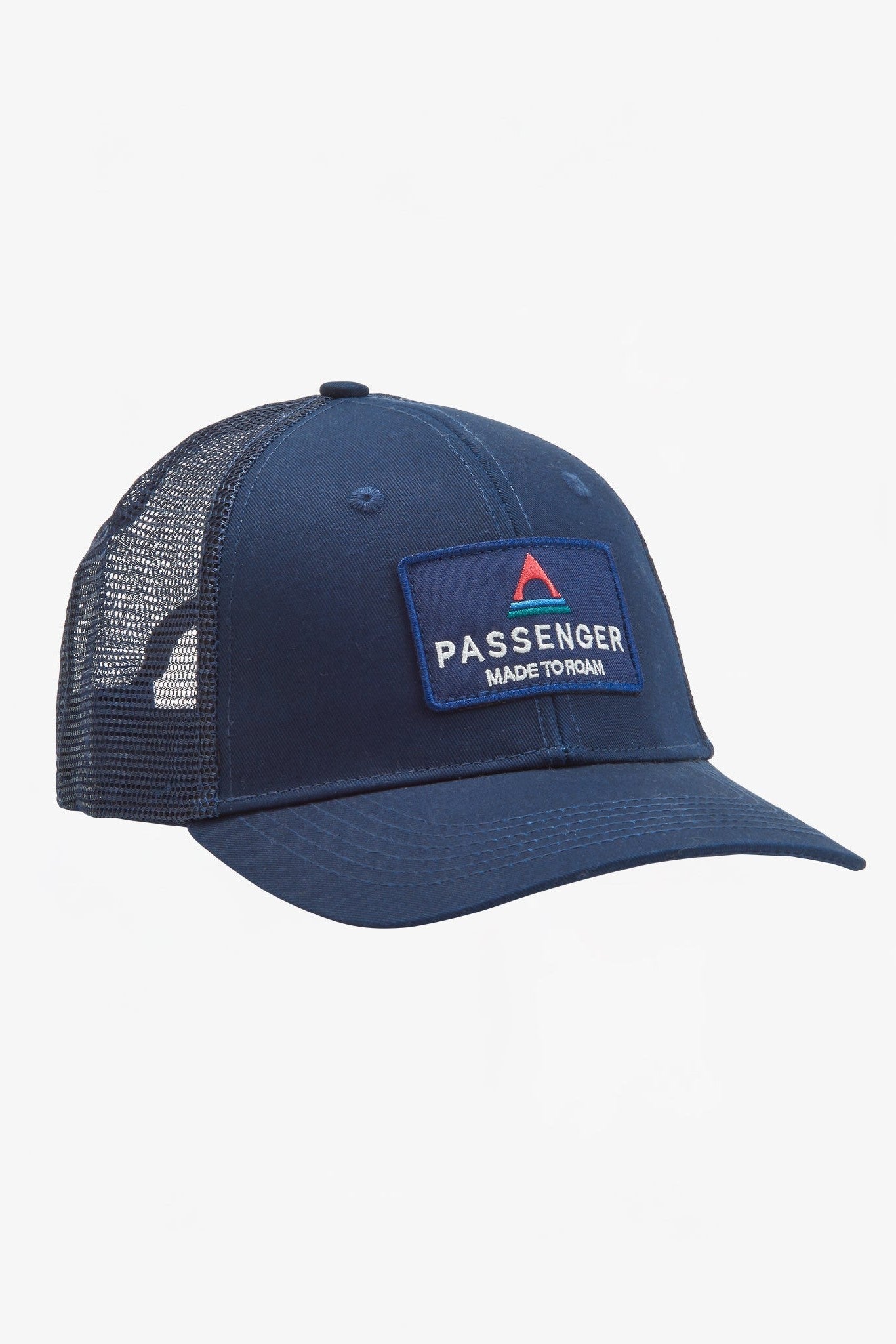 PASSENGER - Core Organic Cotton Trucker Cap - Rich Navy - BACKYARD