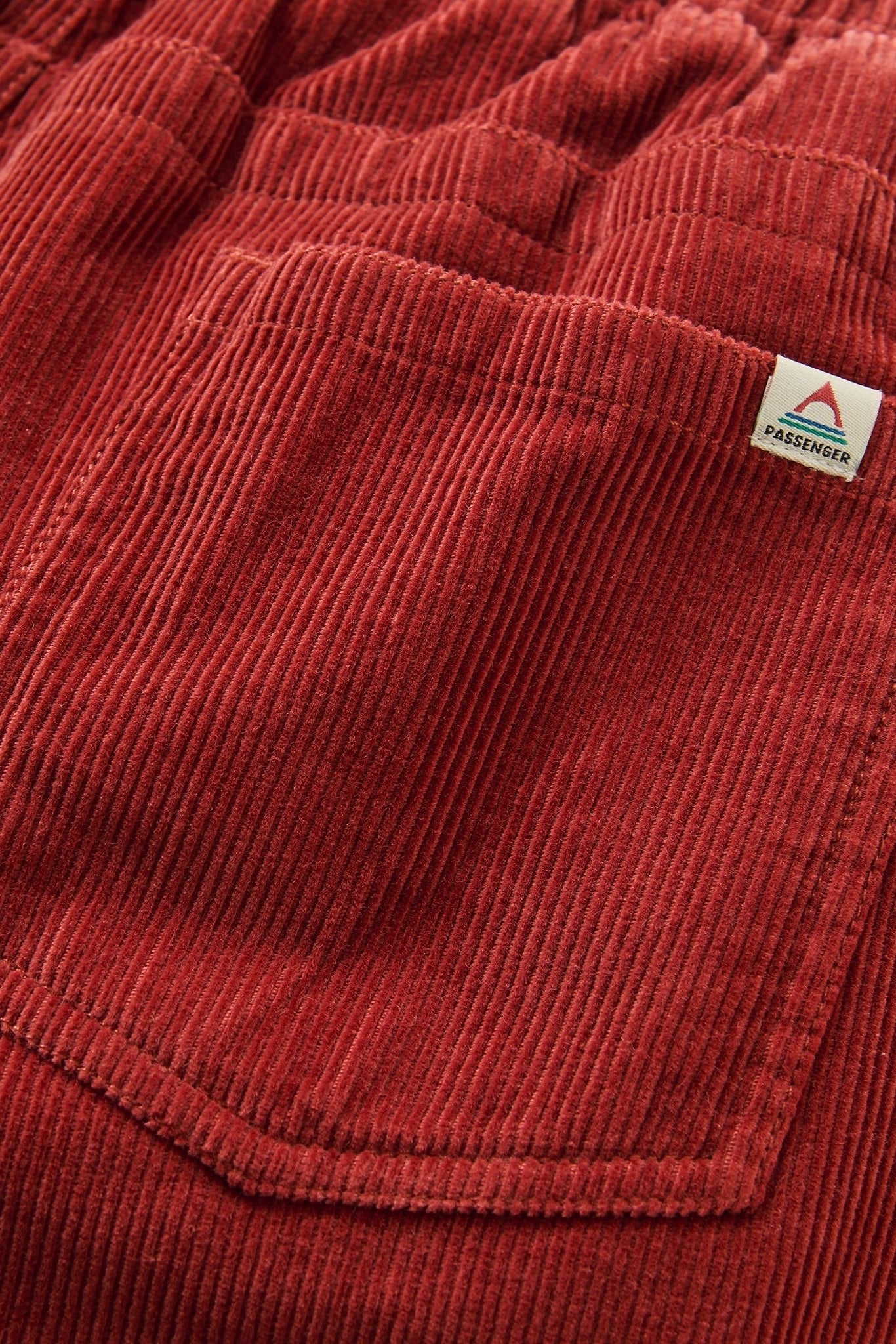 PASSENGER - Drifter Cord Short 2.0 - Redwood - BACKYARD