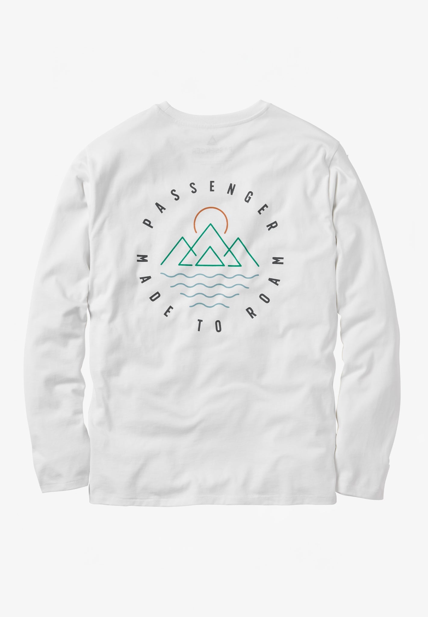 PASSENGER - Escapism Recycled LS T-Shirt - White - BACKYARD