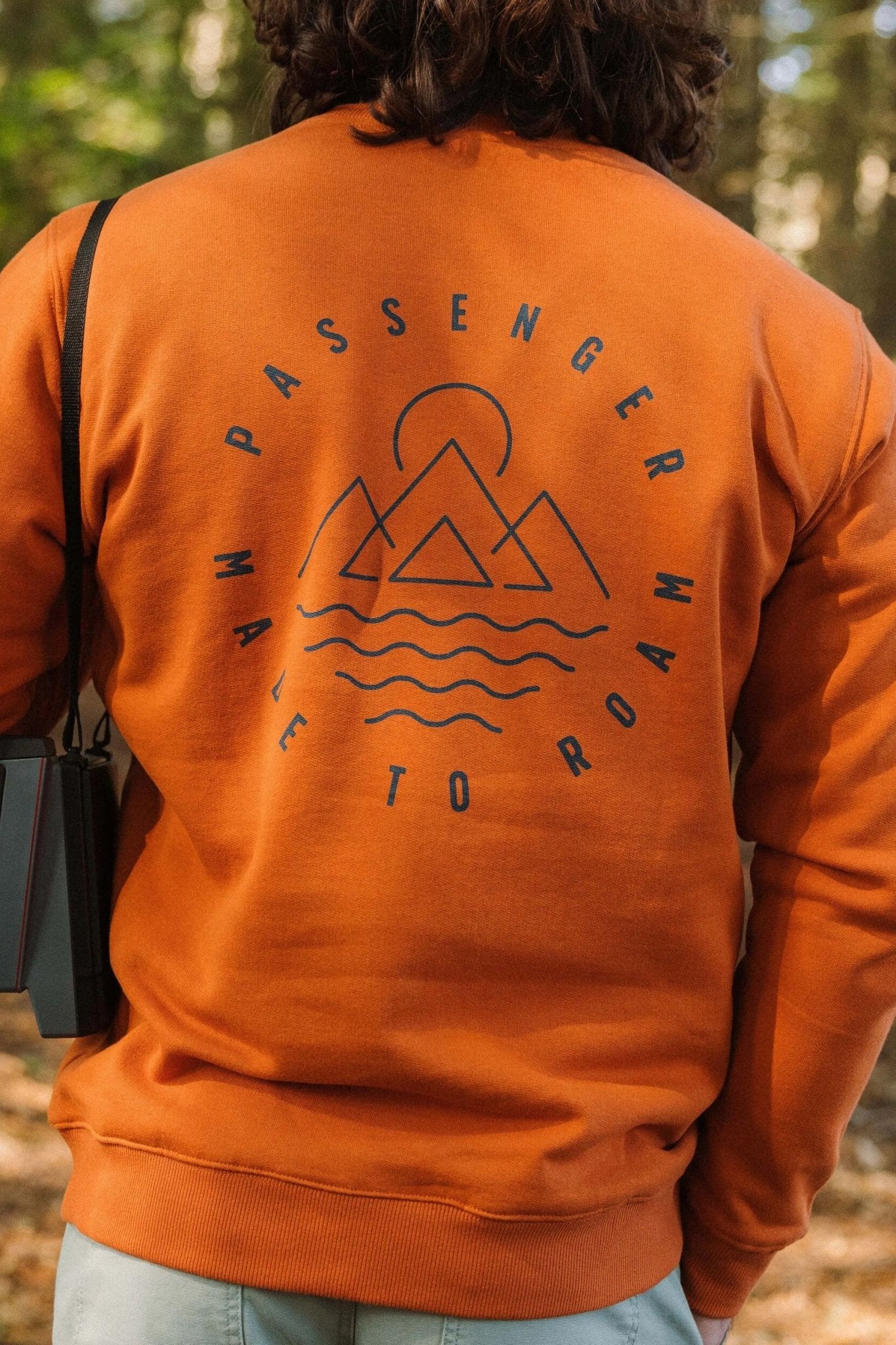 PASSENGER - Escapism Sweatshirt - Sunset Orange - BACKYARD