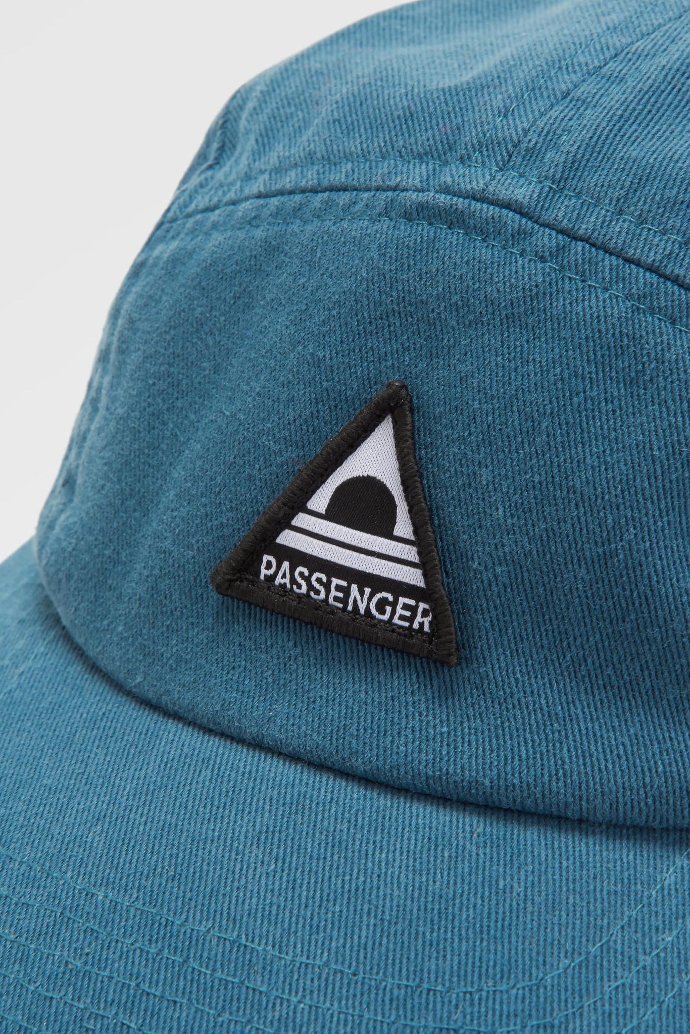 PASSENGER - Fixie Recycled 5 Panel Cap - Tidal Blue - BACKYARD
