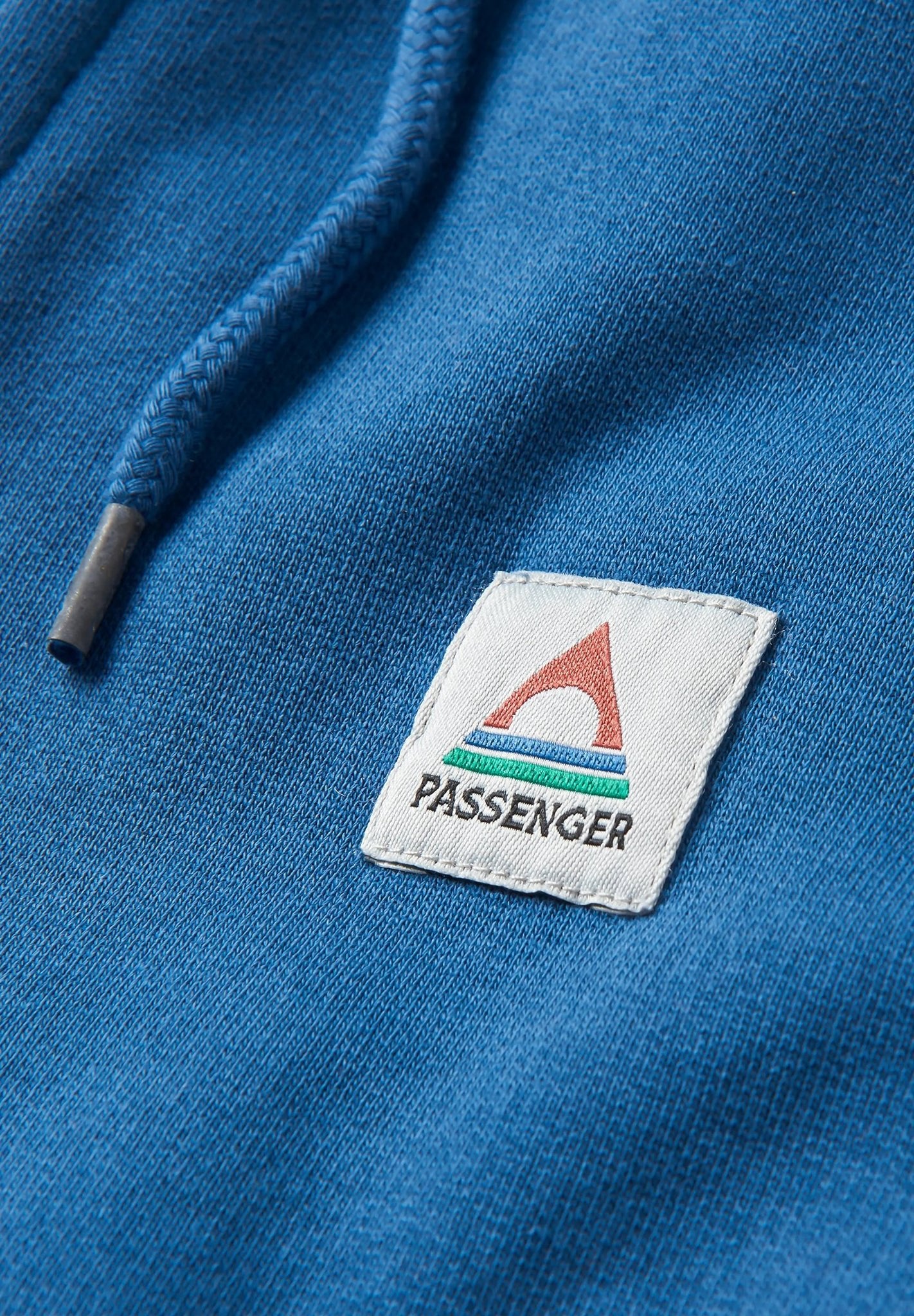PASSENGER - Heritage Full Zip Recycled Cotton Hoodie - Dark Denim - BACKYARD