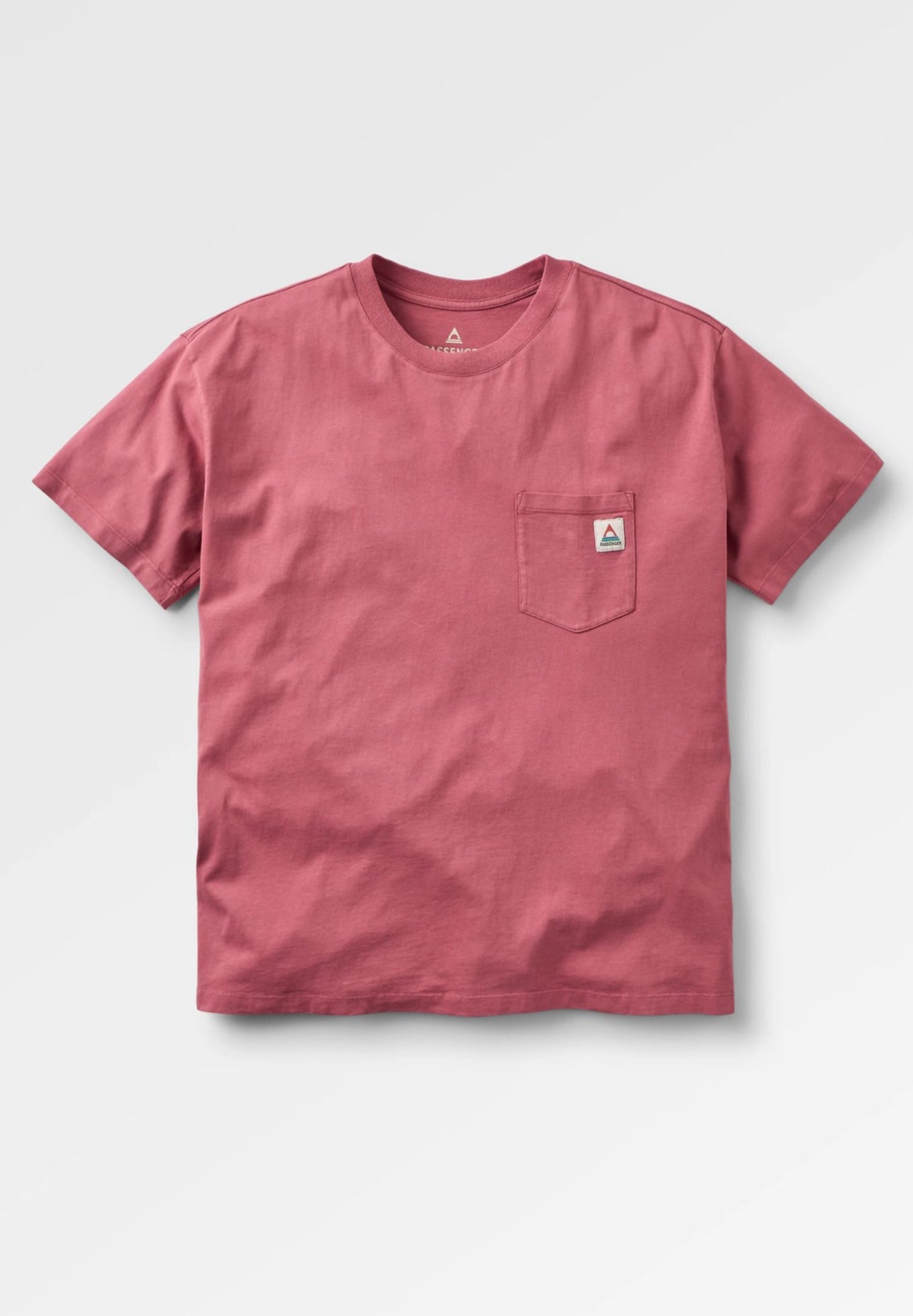 PASSENGER - Heritage Recycled Relaxed Fit T-Shirt - Mauve Dusk - BACKYARD