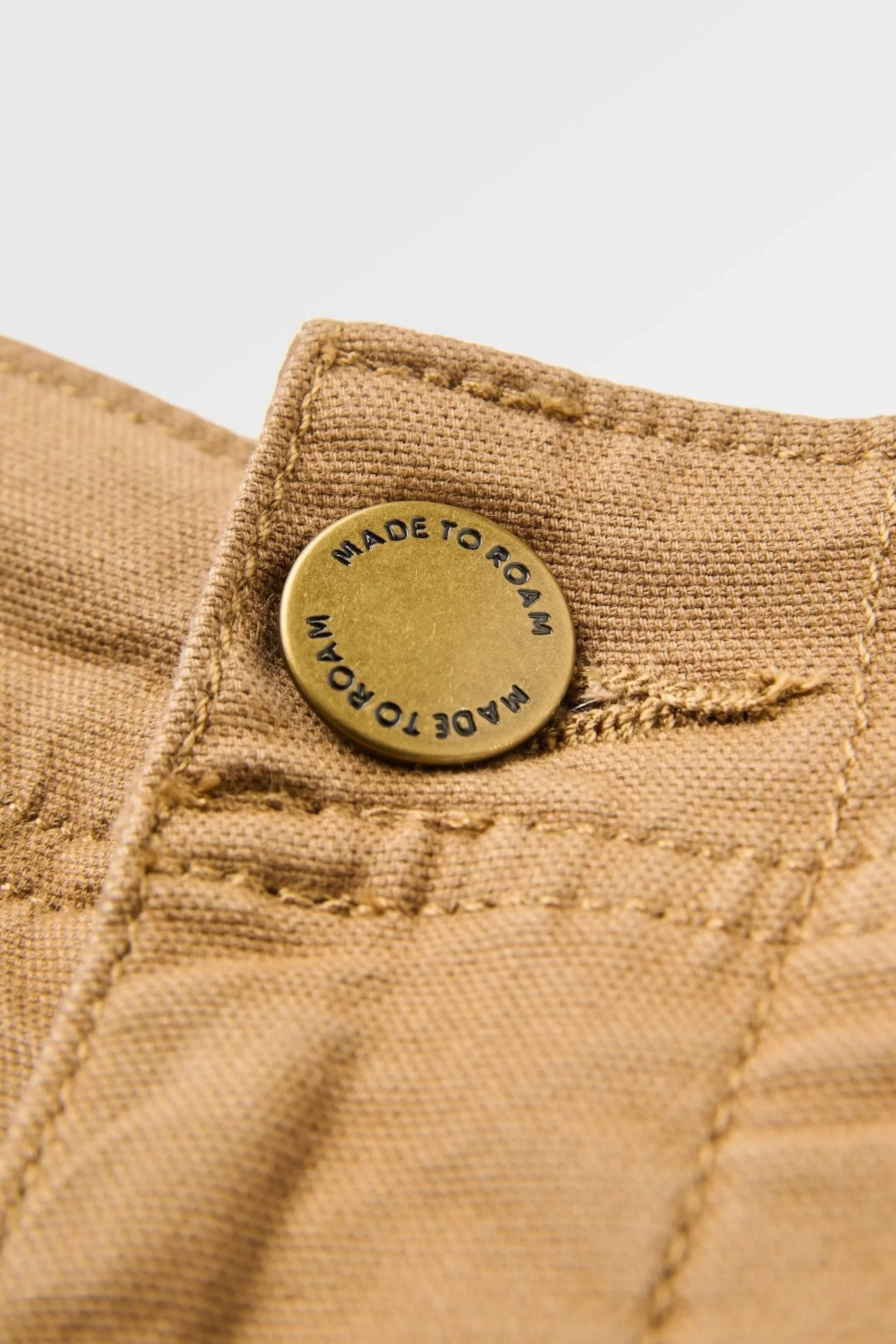 PASSENGER - Lakeside Cargo Cotton Short - Caramel - BACKYARD