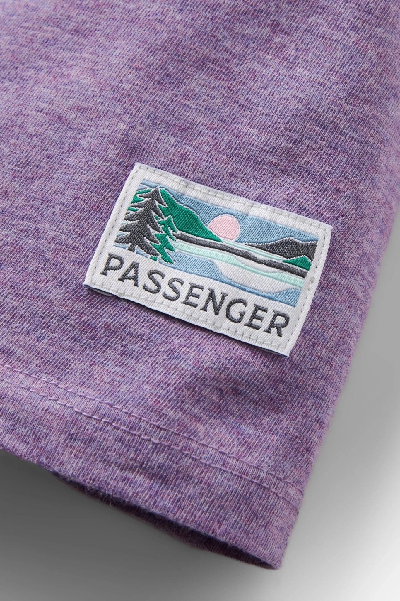 PASSENGER - Legacy Sweatshirt - Purple Haze Marl - BACKYARD
