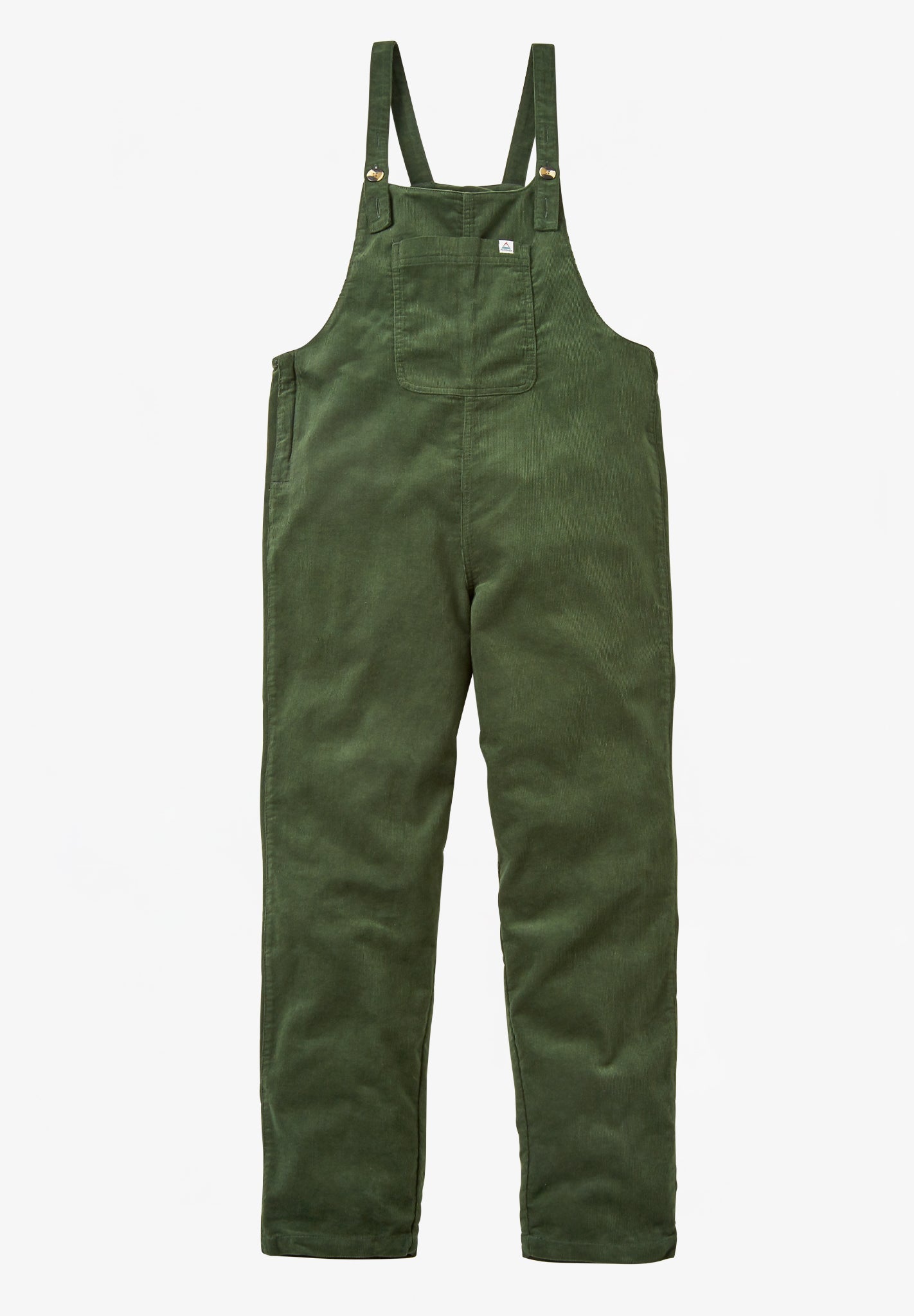 PASSENGER - Meadows Organic Cotton Corduroy Dungarees - Fir Tree - BACKYARD