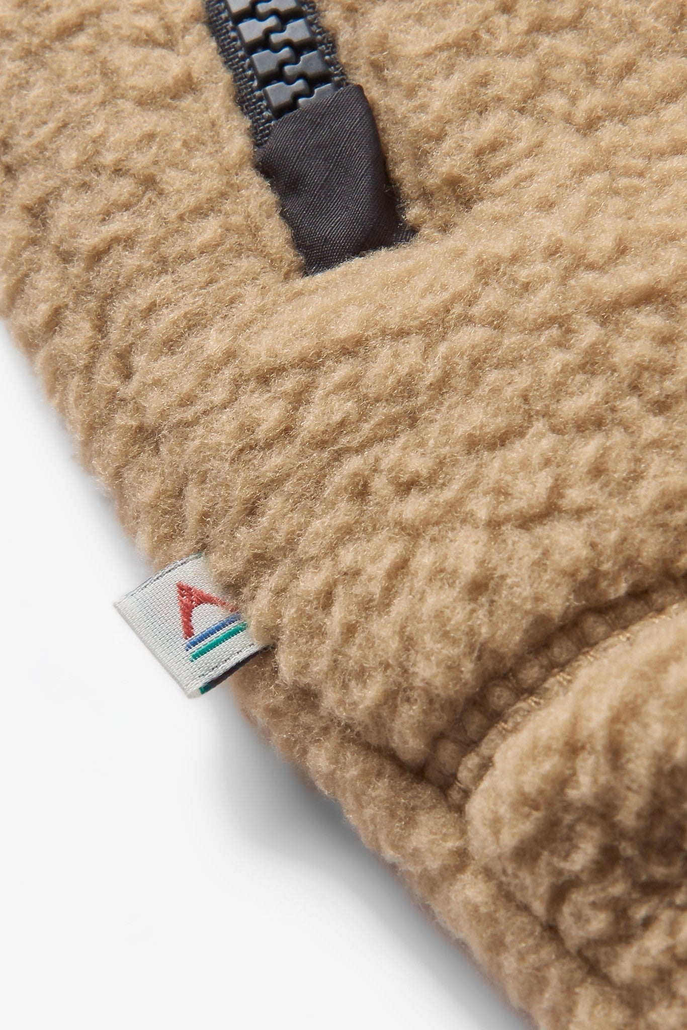 PASSENGER - Offgrid 2.0 1/2 Zip Recycled Sherpa - Fleece - Biscuit - BACKYARD