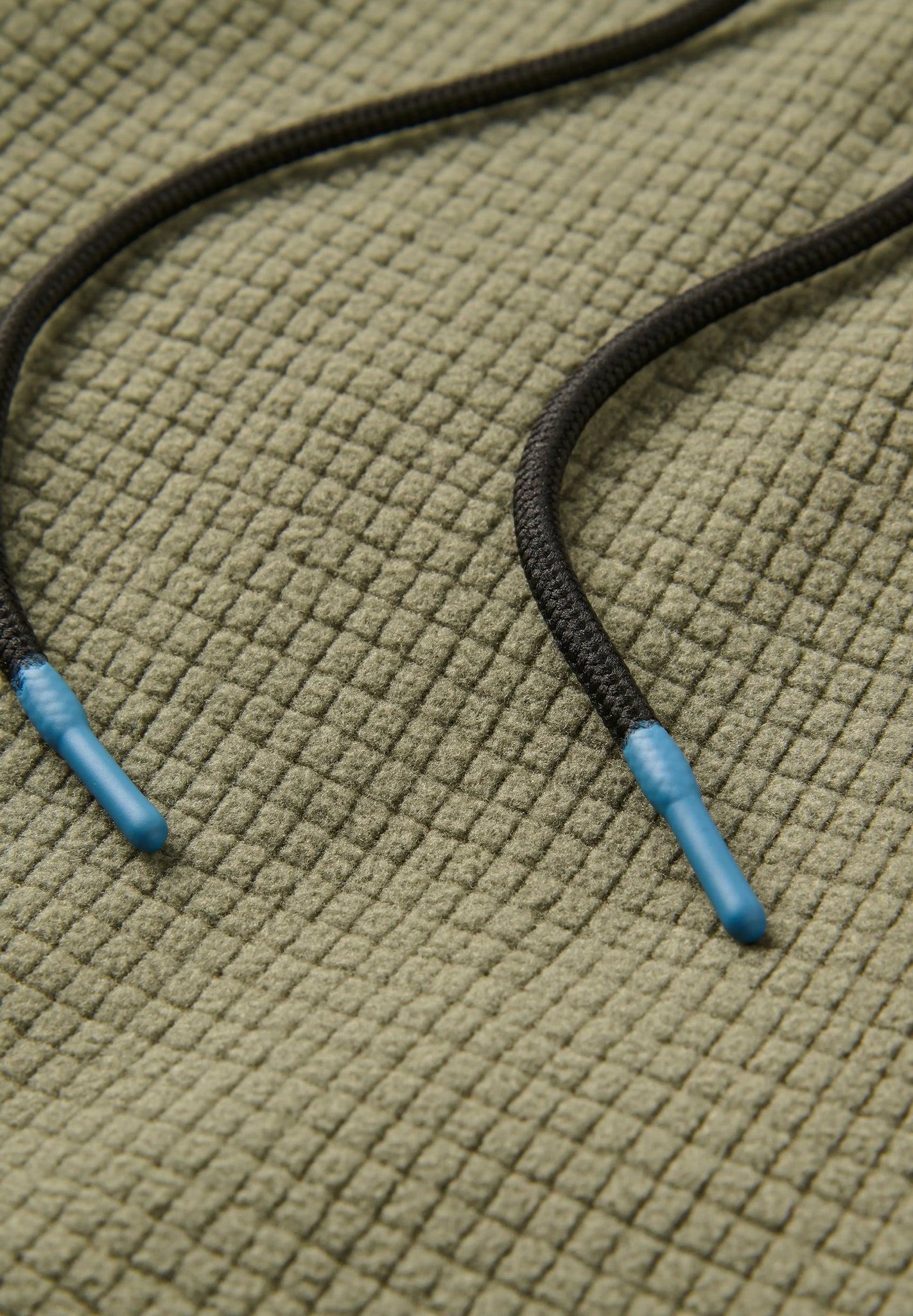 Point Grid Recycled Fleece Hoodie