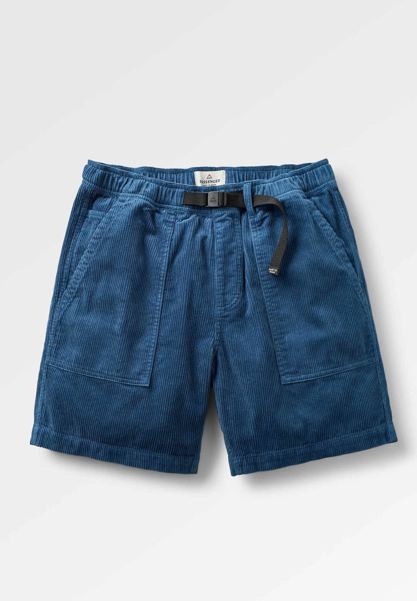 PASSENGER - Shack Cord Short - Dark Denim - BACKYARD