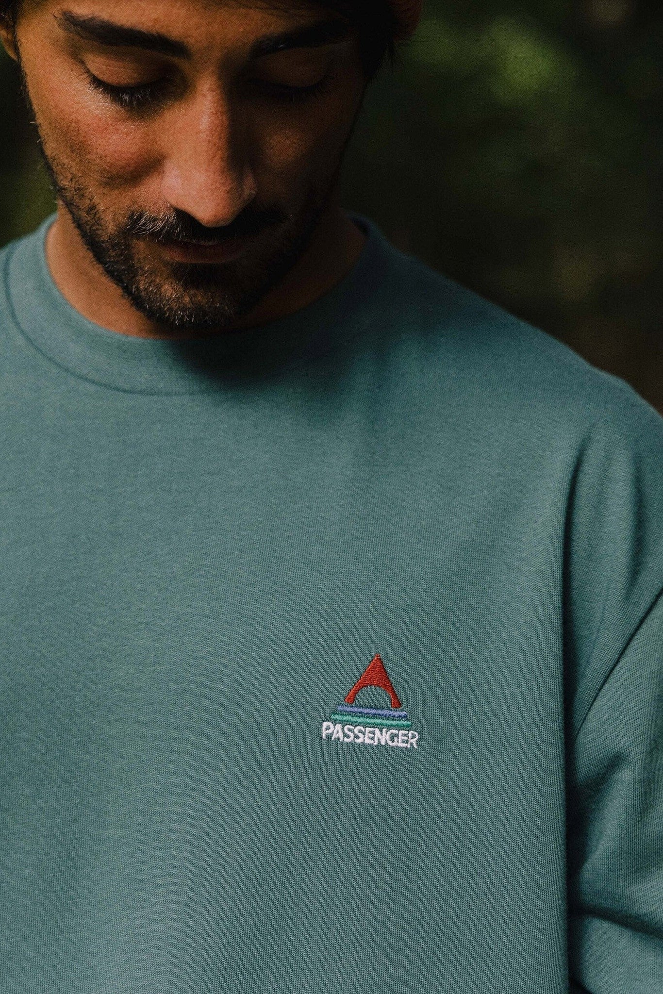 PASSENGER - Vita Organic Relaxed Fit LS T-Shirt - Deep Ocean - BACKYARD