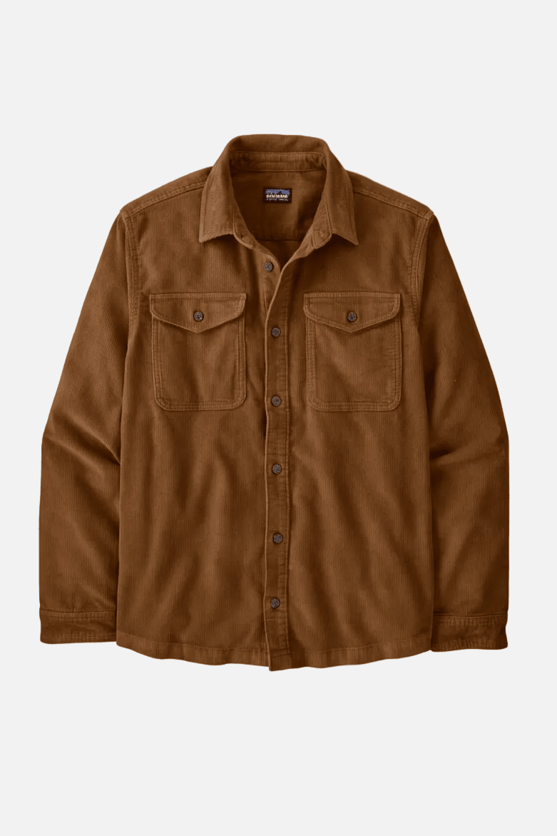 PATAGONIA-Men's Corduroy Shirt-Deer Brown-BACKYARD