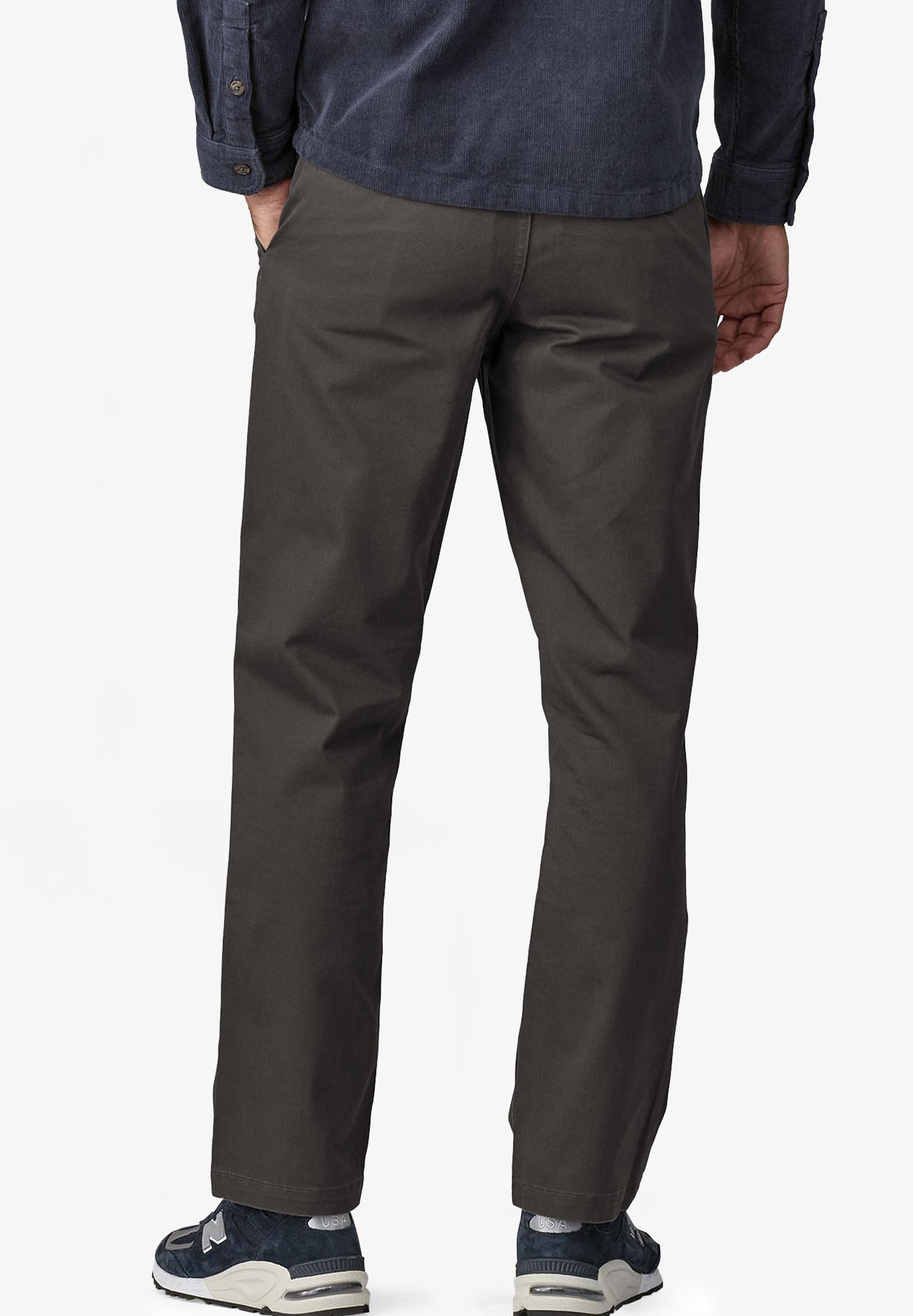 PATAGONIA - Men's Twill Traveler Chino Pants - Forge Grey - BACKYARD