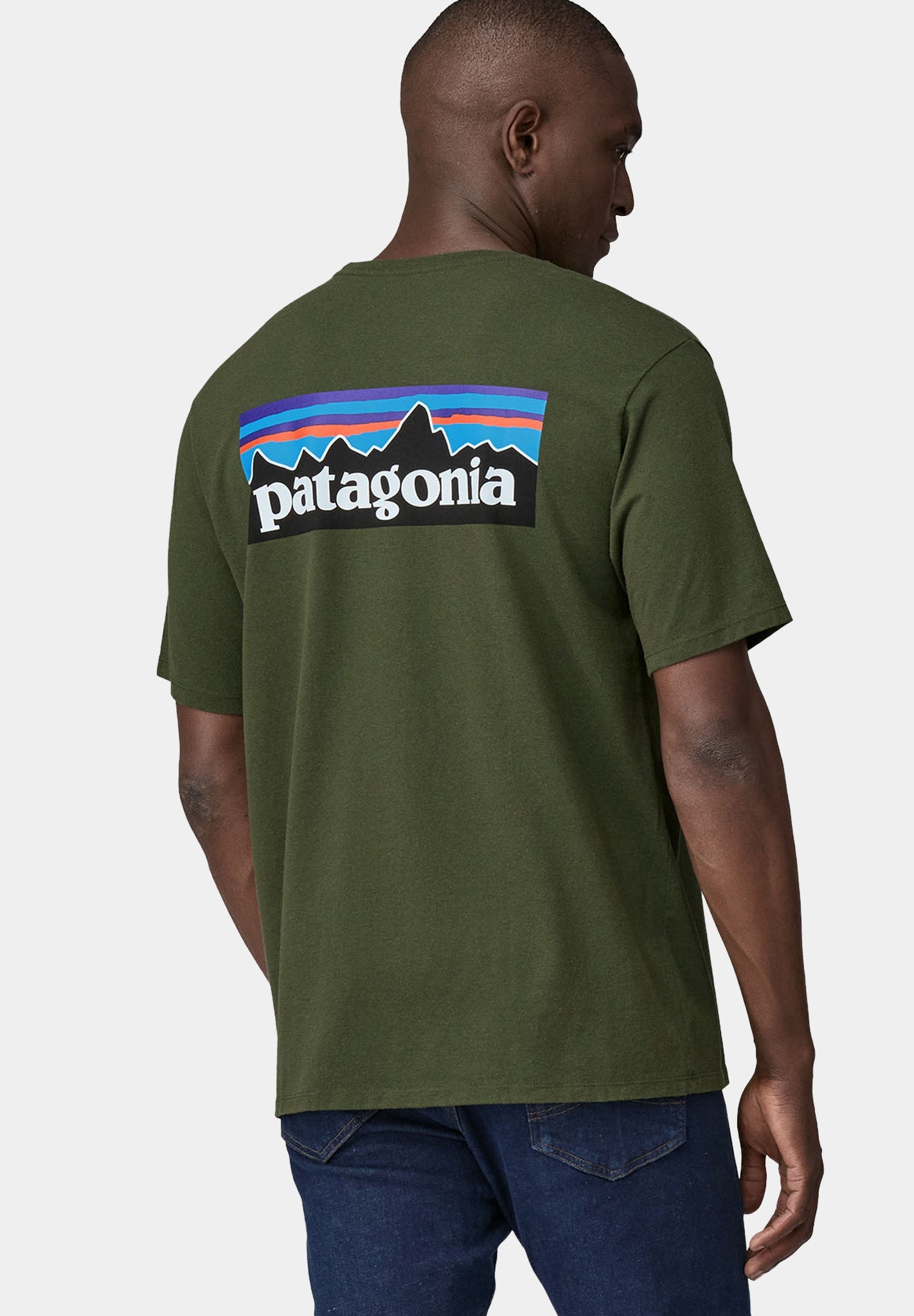 PATAGONIA - Men's P - 6 Logo Responsibili - Tee - Torrey Pine Green - BACKYARD