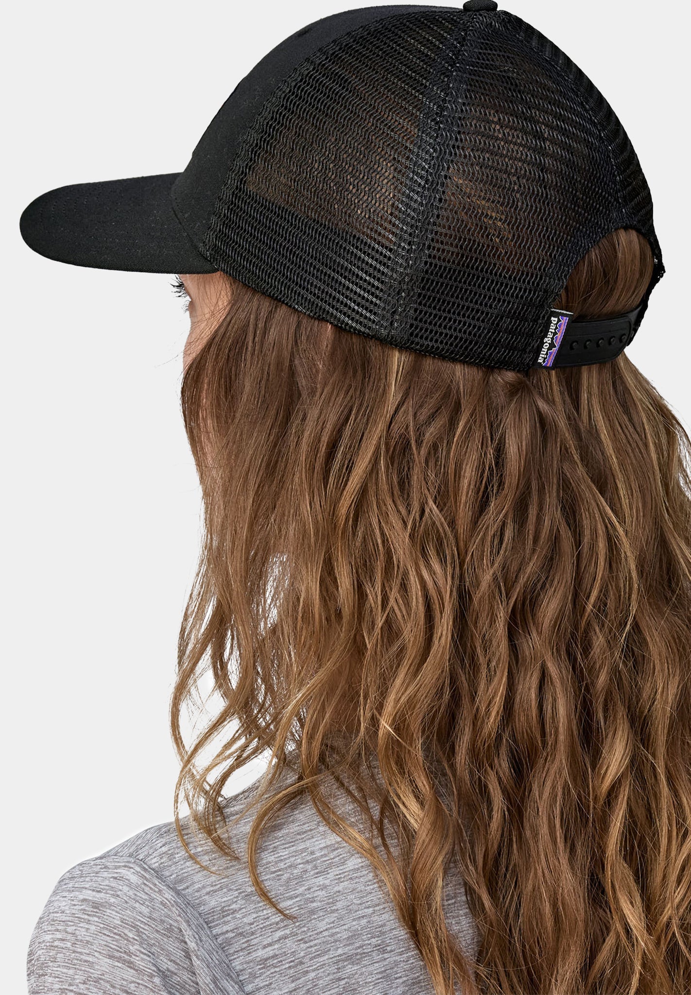 PATAGONIA - P - 6 Logo LoPro Trucker Hat - Black - BACKYARD