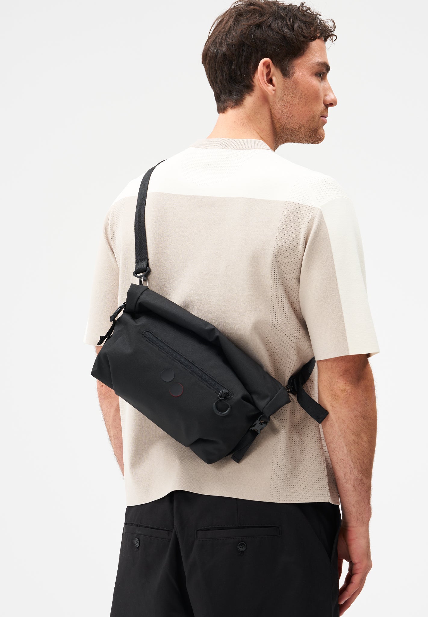 PINQPONQ - Aksel Hipbag - Rooted Black - BACKYARD