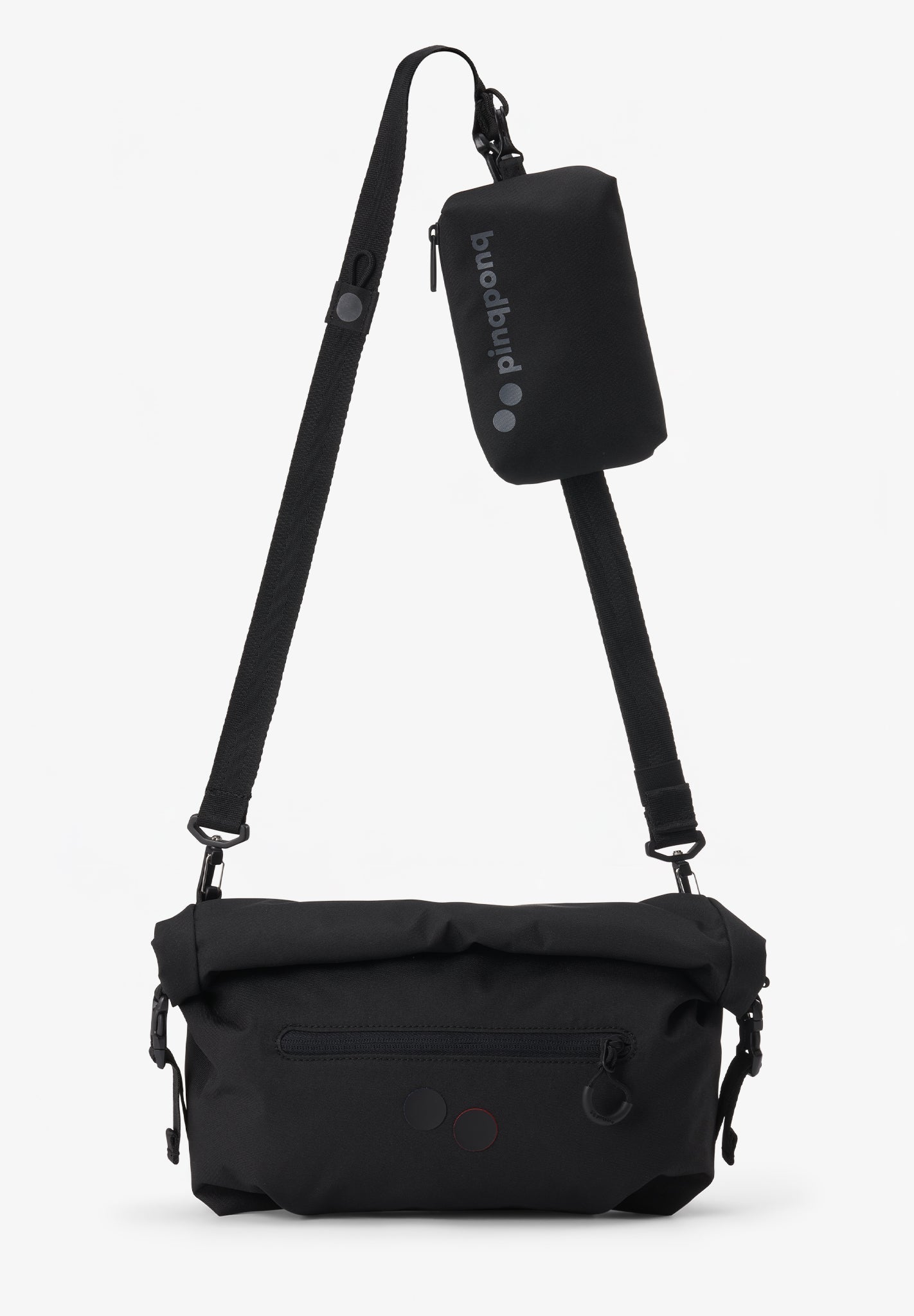PINQPONQ - Aksel Hipbag - Rooted Black - BACKYARD
