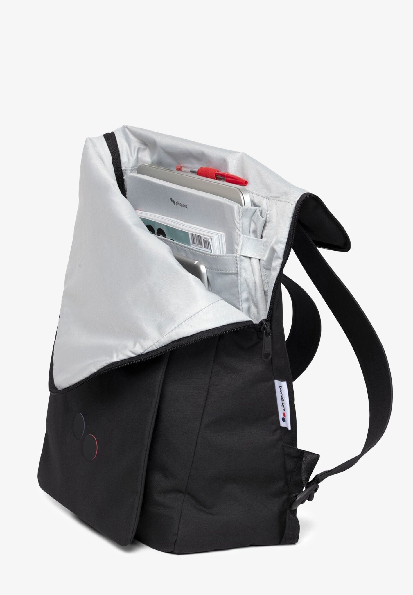 PINQPONQ - Klak Rolltop - Rooted Black - BACKYARD