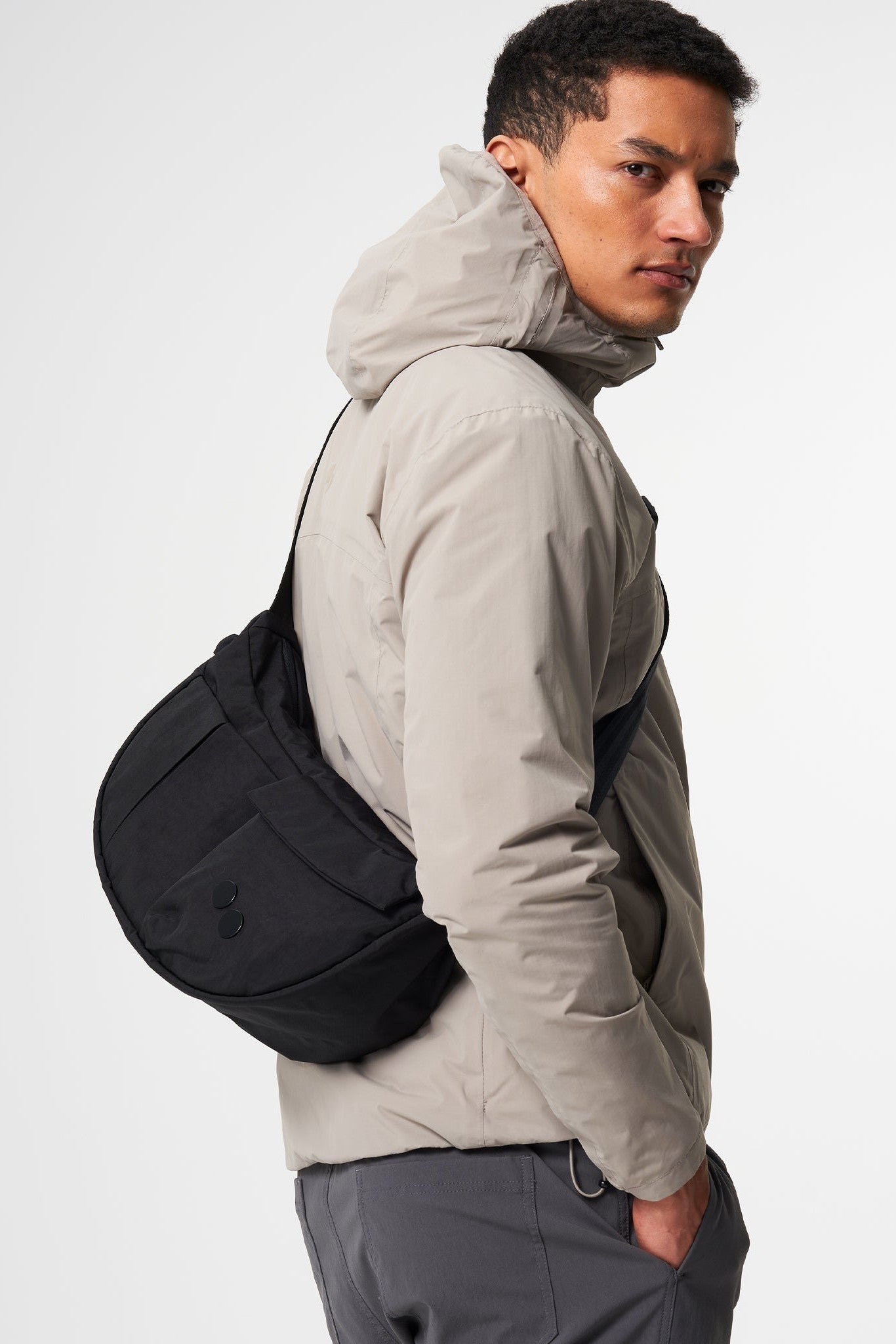 PINQPONQ - Krumm Medium - Crinkle Black - BACKYARD