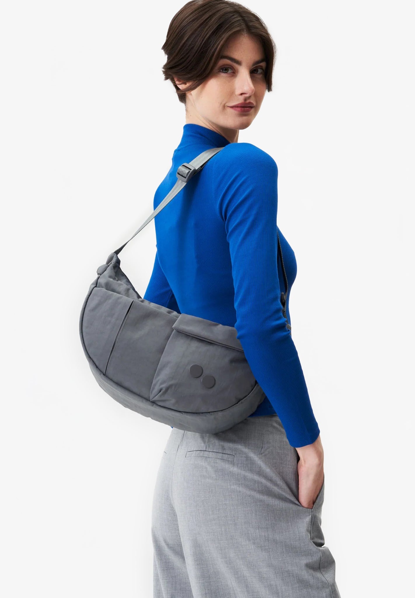 PINQPONQ - Krumm Medium - Crinkle Grey - BACKYARD