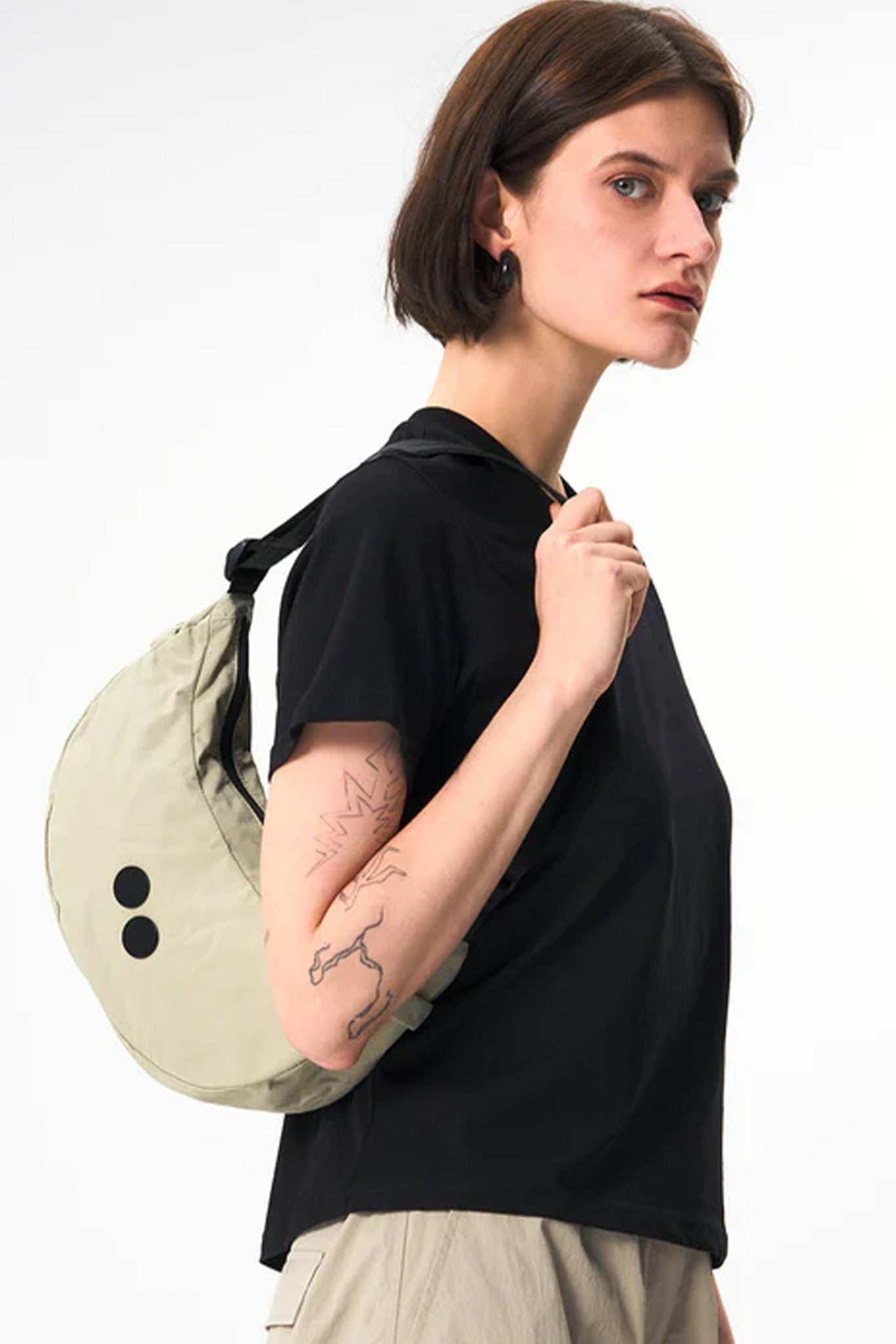 PINQPONQ - Krumm Small - Pure Olive - BACKYARD