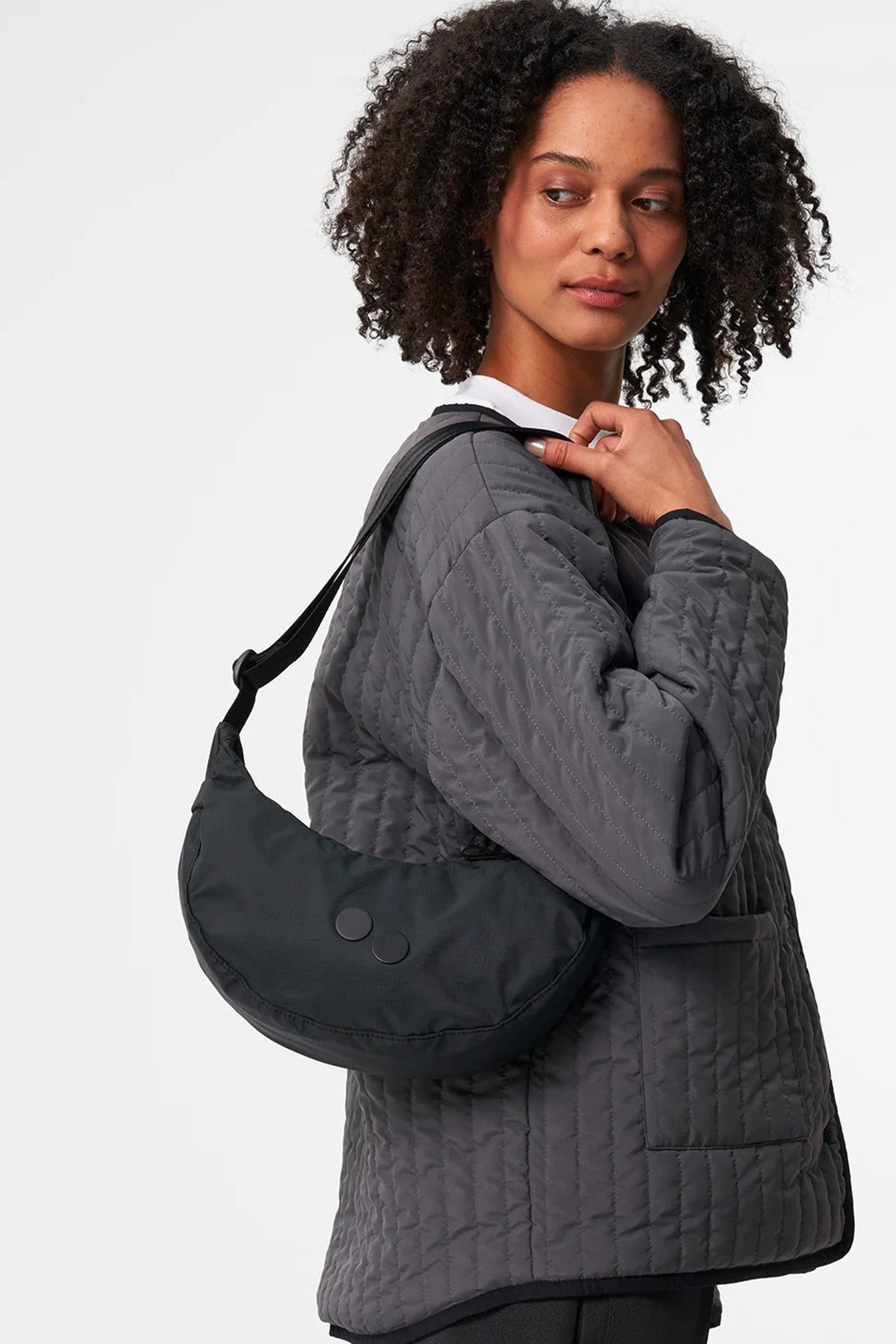 PINQPONQ - Krumm Small - Pure Black - BACKYARD