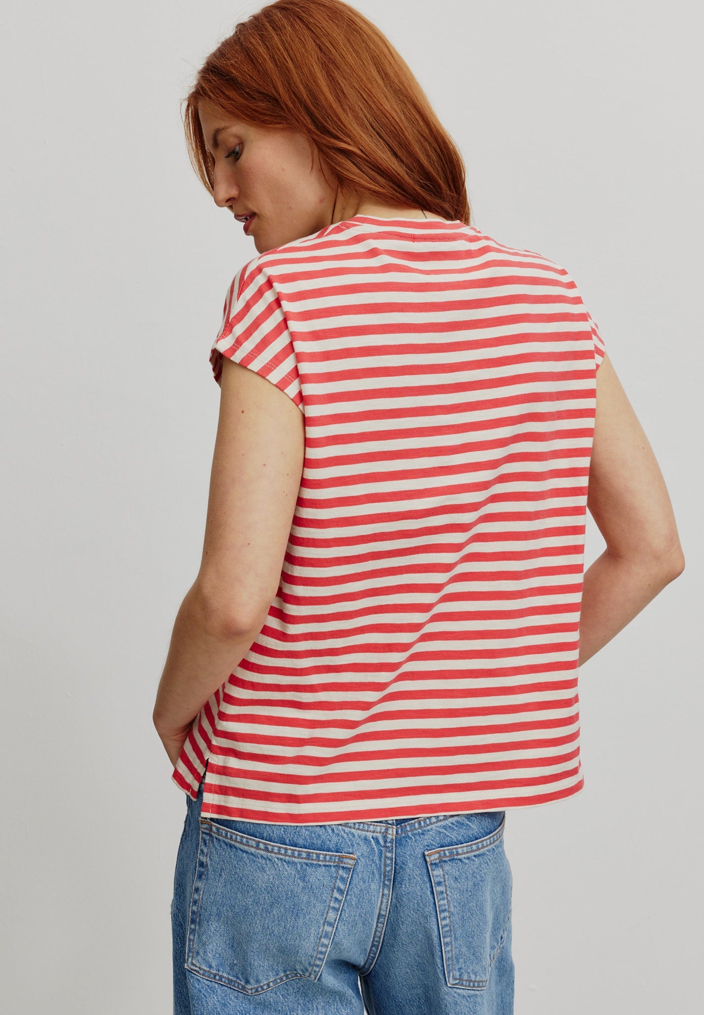 RECOLUTION - Zinnia Stripes - Mars Red - BACKYARD