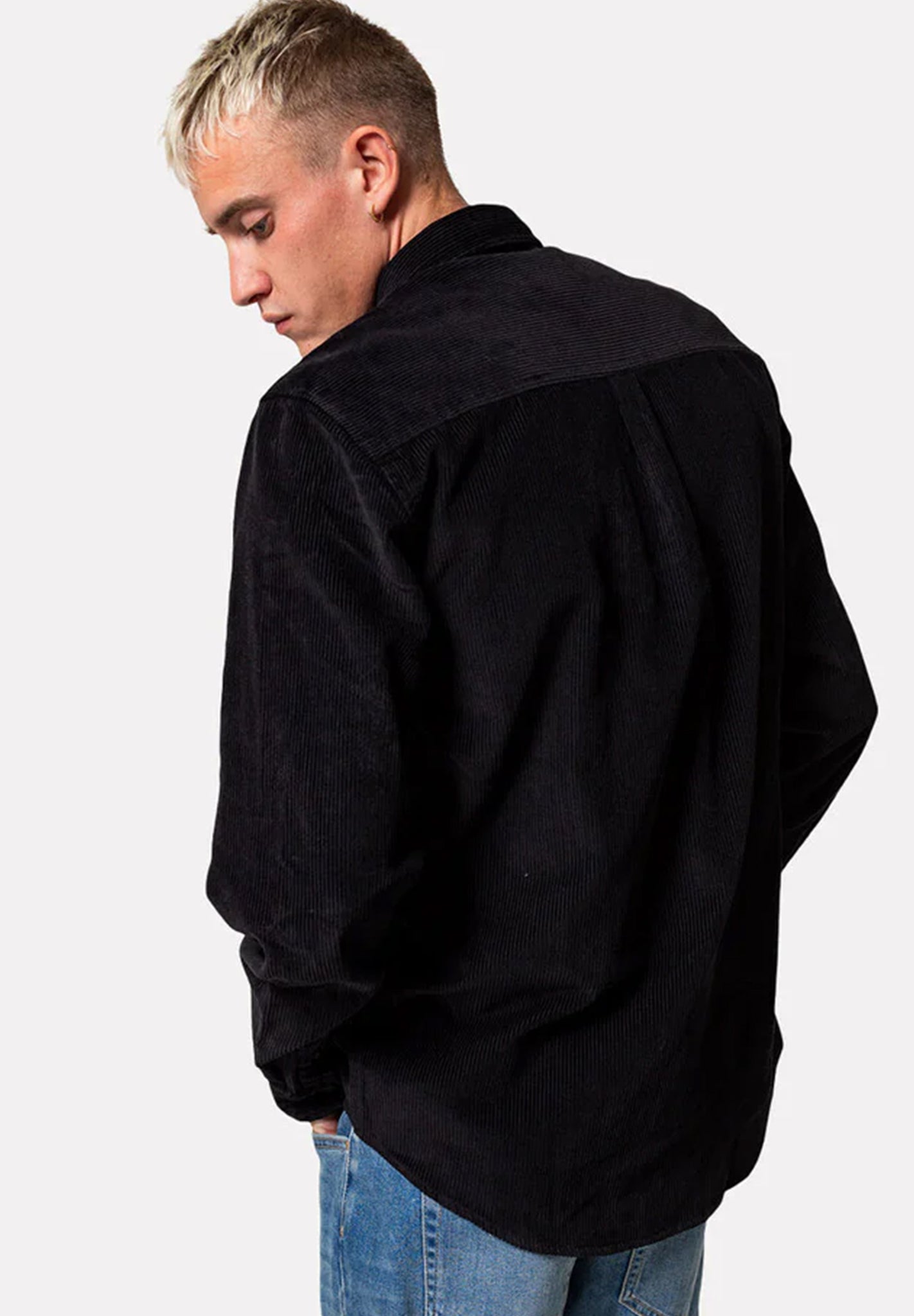 REVOLUTION - 3776 Utility Overshirt - Black - BACKYARD