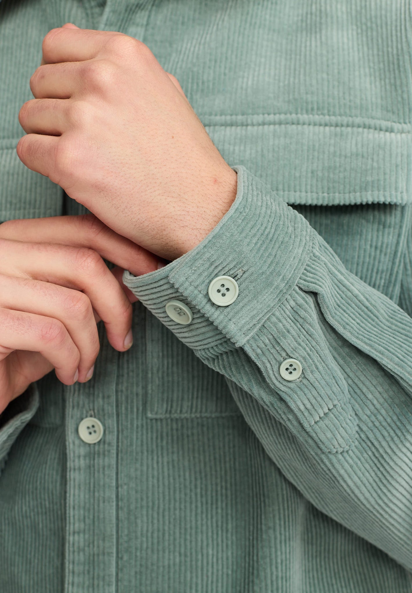 REVOLUTION - 3776 Utility Overshirt - Dustmint - BACKYARD