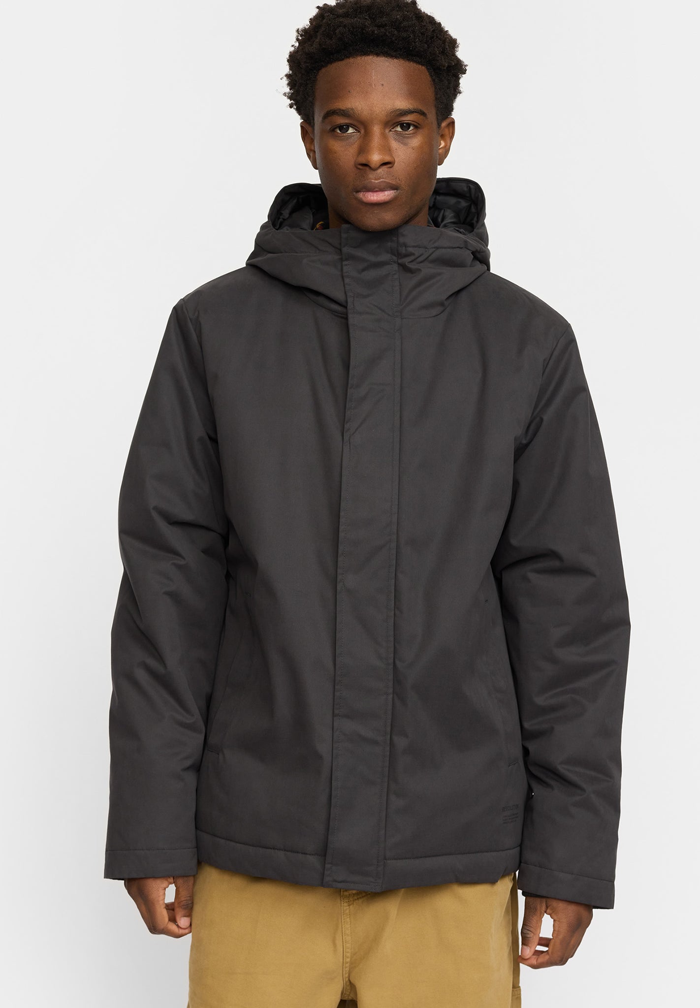 REVOLUTION - 7851 Padded City Jacket - Black - BACKYARD