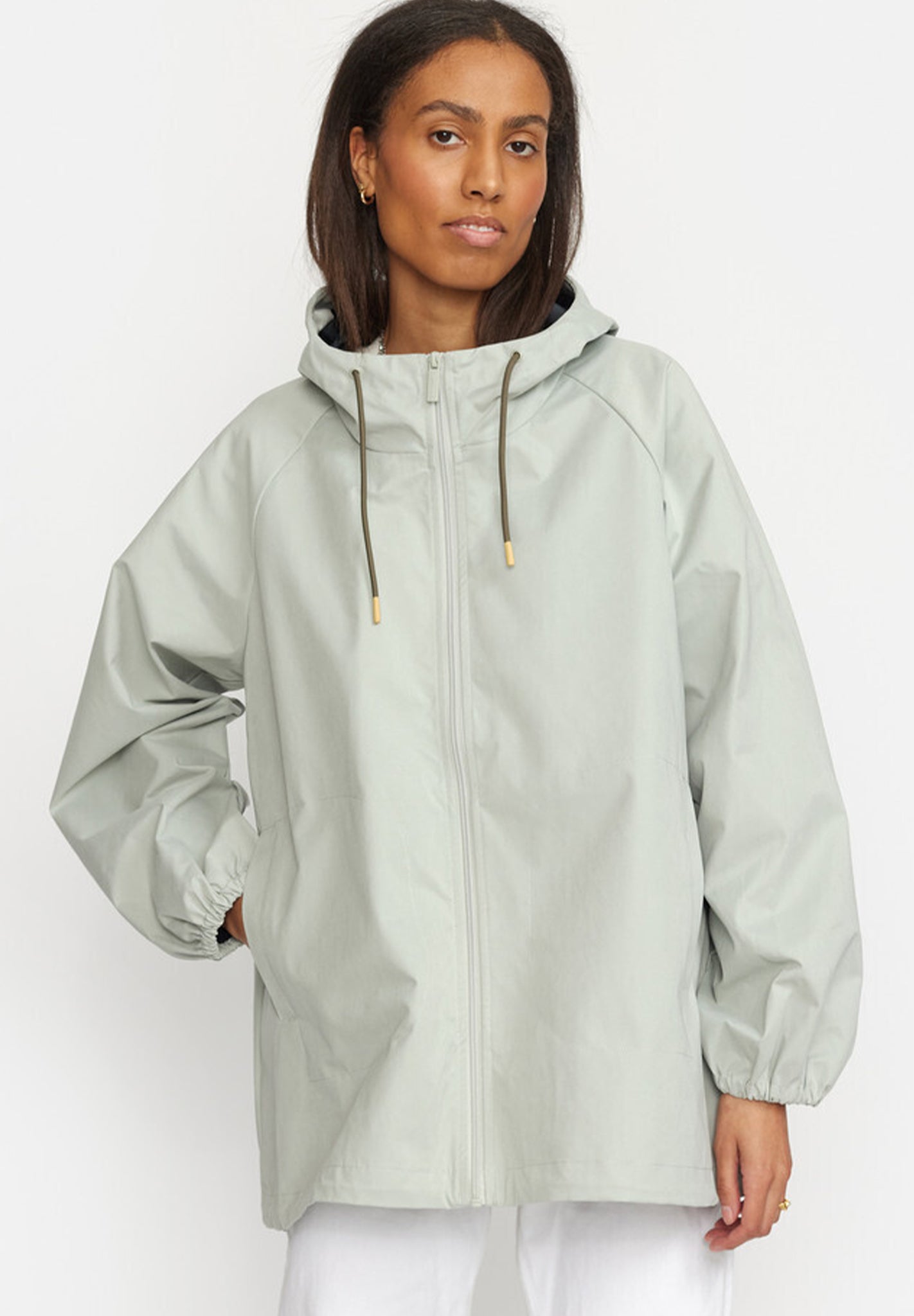 SELFHOOD - Hooded Jacket - Pale Mint - BACKYARD
