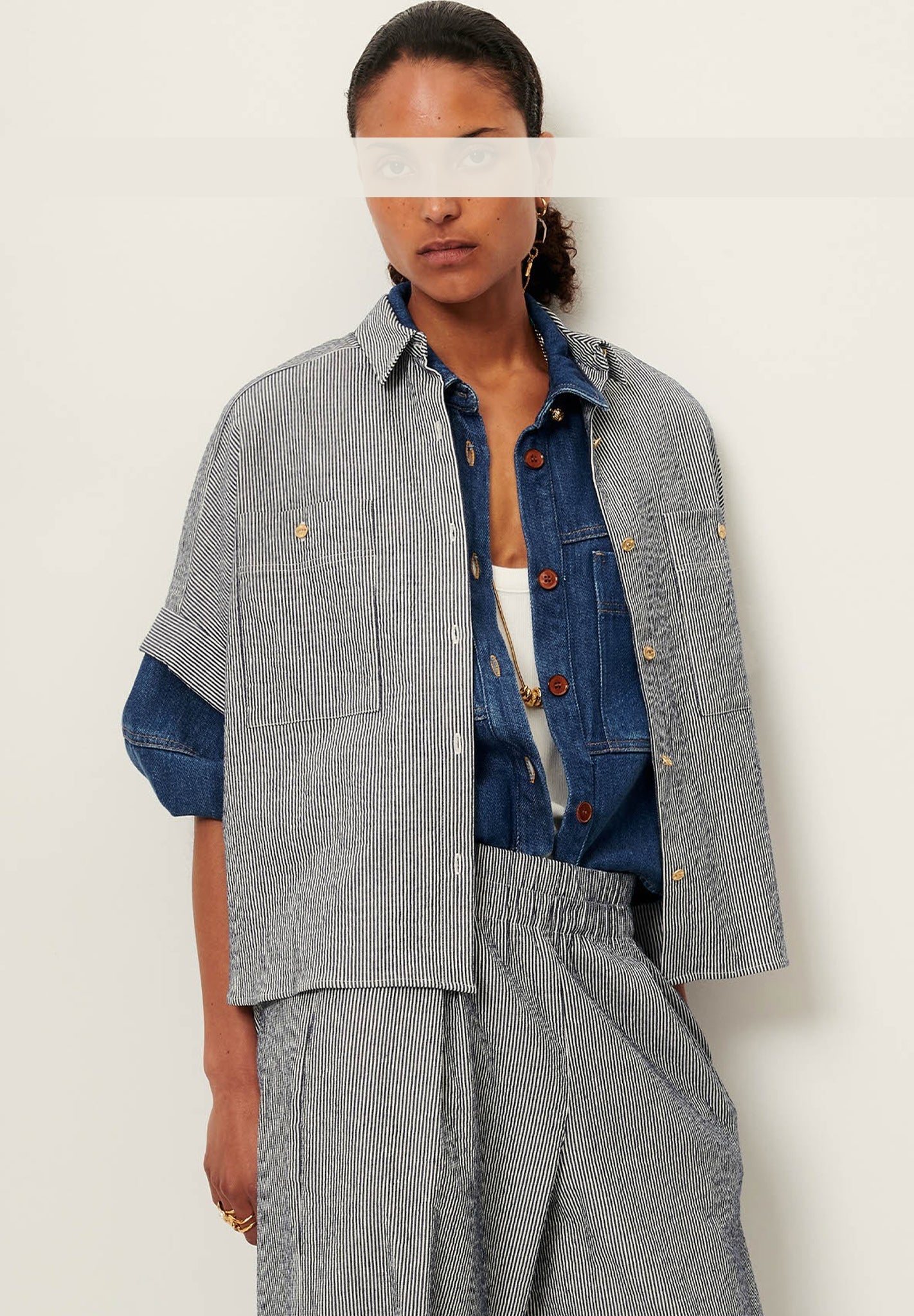 SESSUN - Della - Coutil Blue - BACKYARD