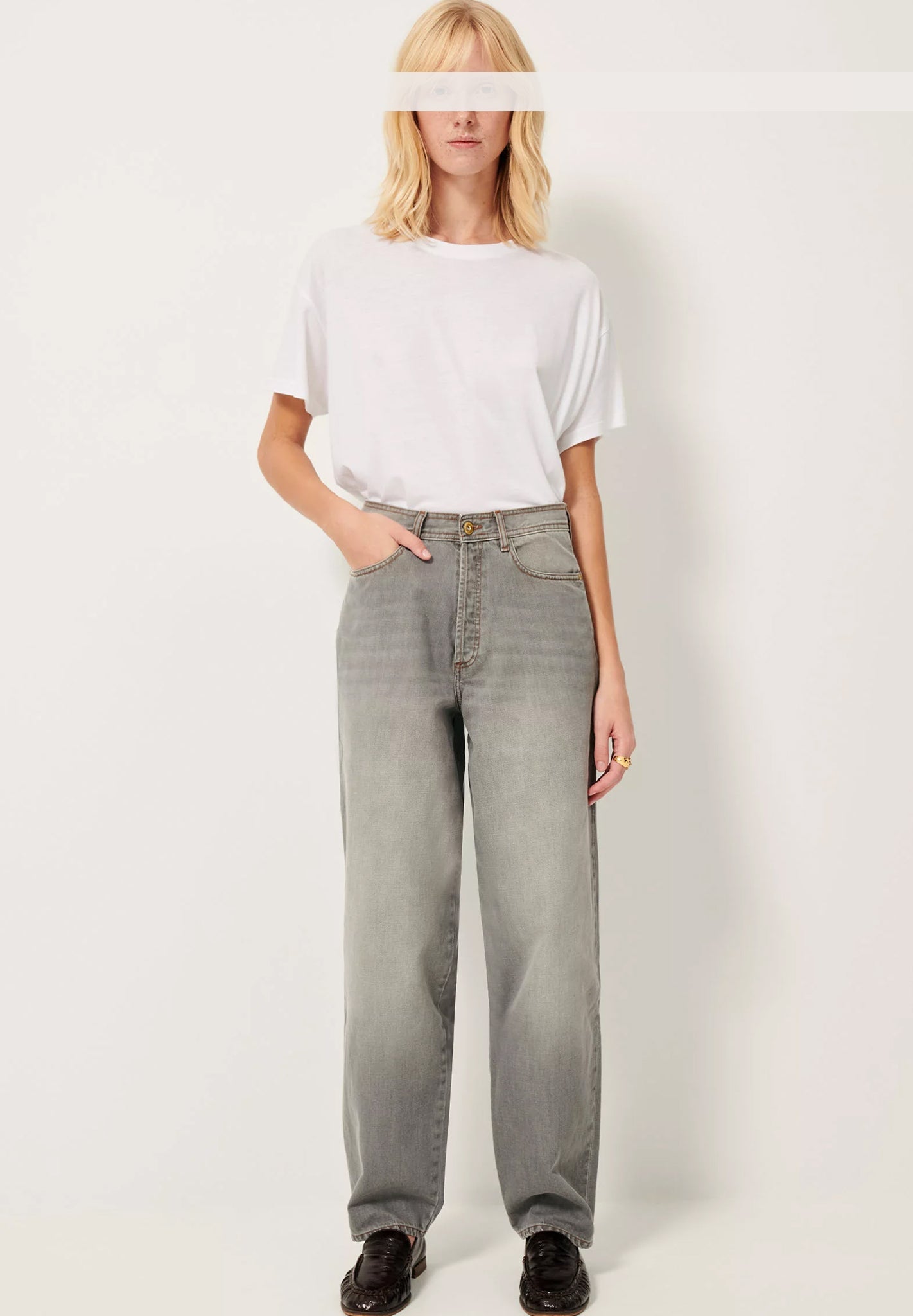 SESSUN - Too Tee - Optical White - BACKYARD