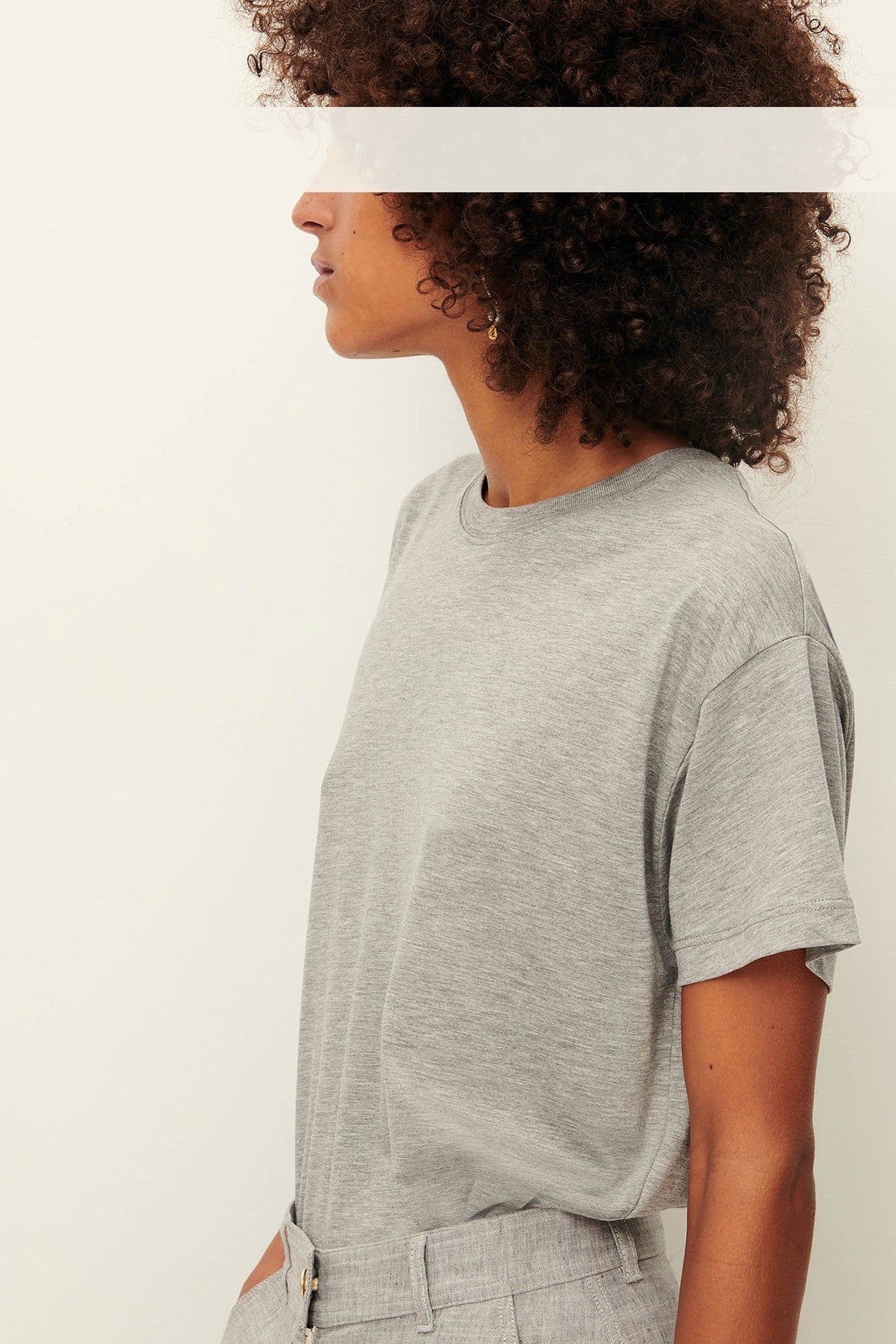 SESSUN - Too Tee - Mid Grey - BACKYARD