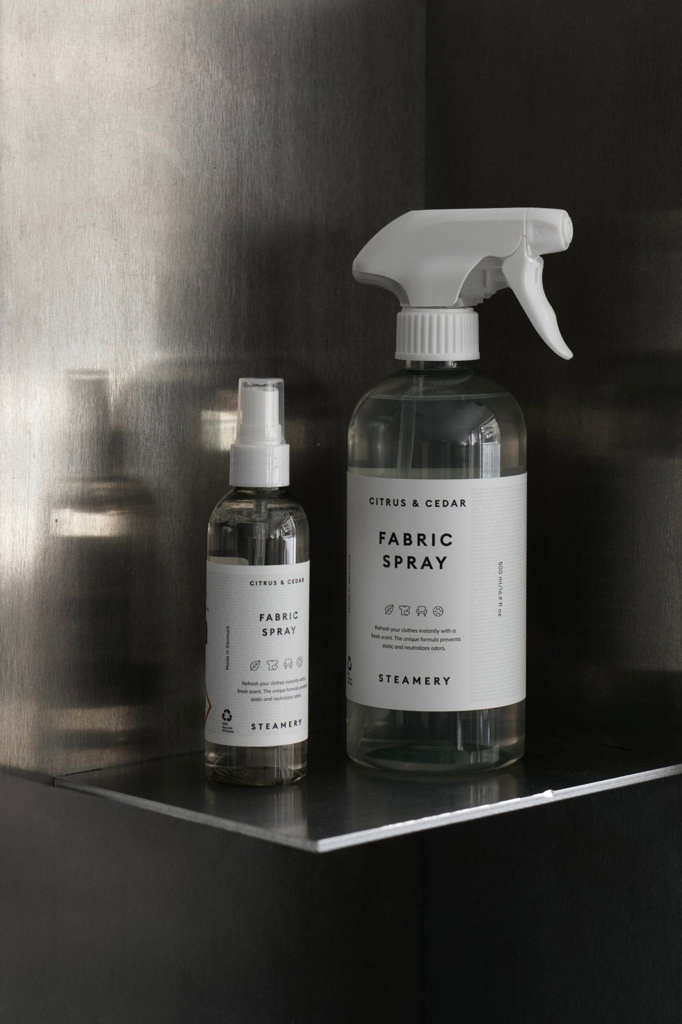 STEAMERY - Fabric Spray - Citrus Cedar - BACKYARD