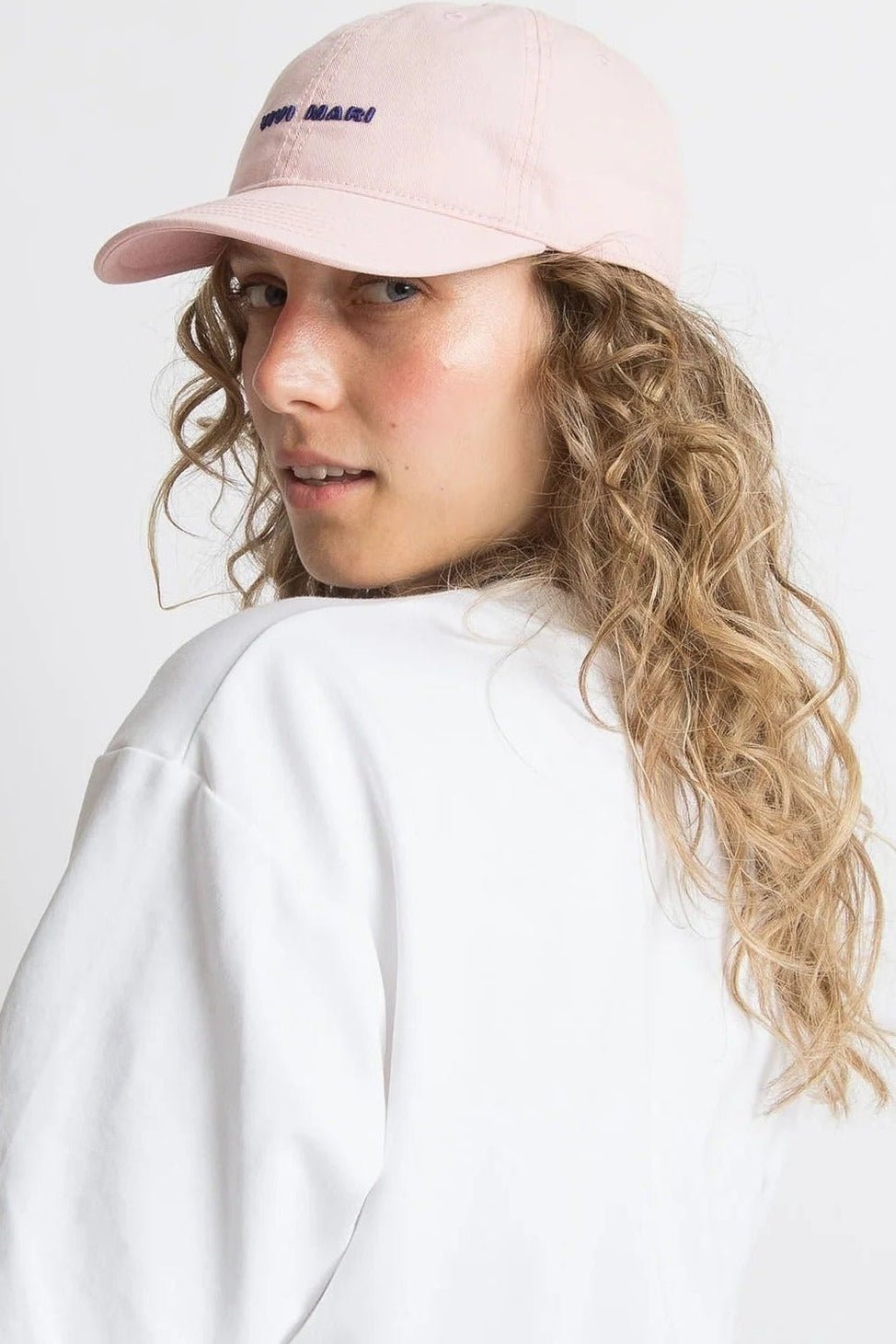 VIVI MARI-Cap Solid-Powder Blue-BACKYARD