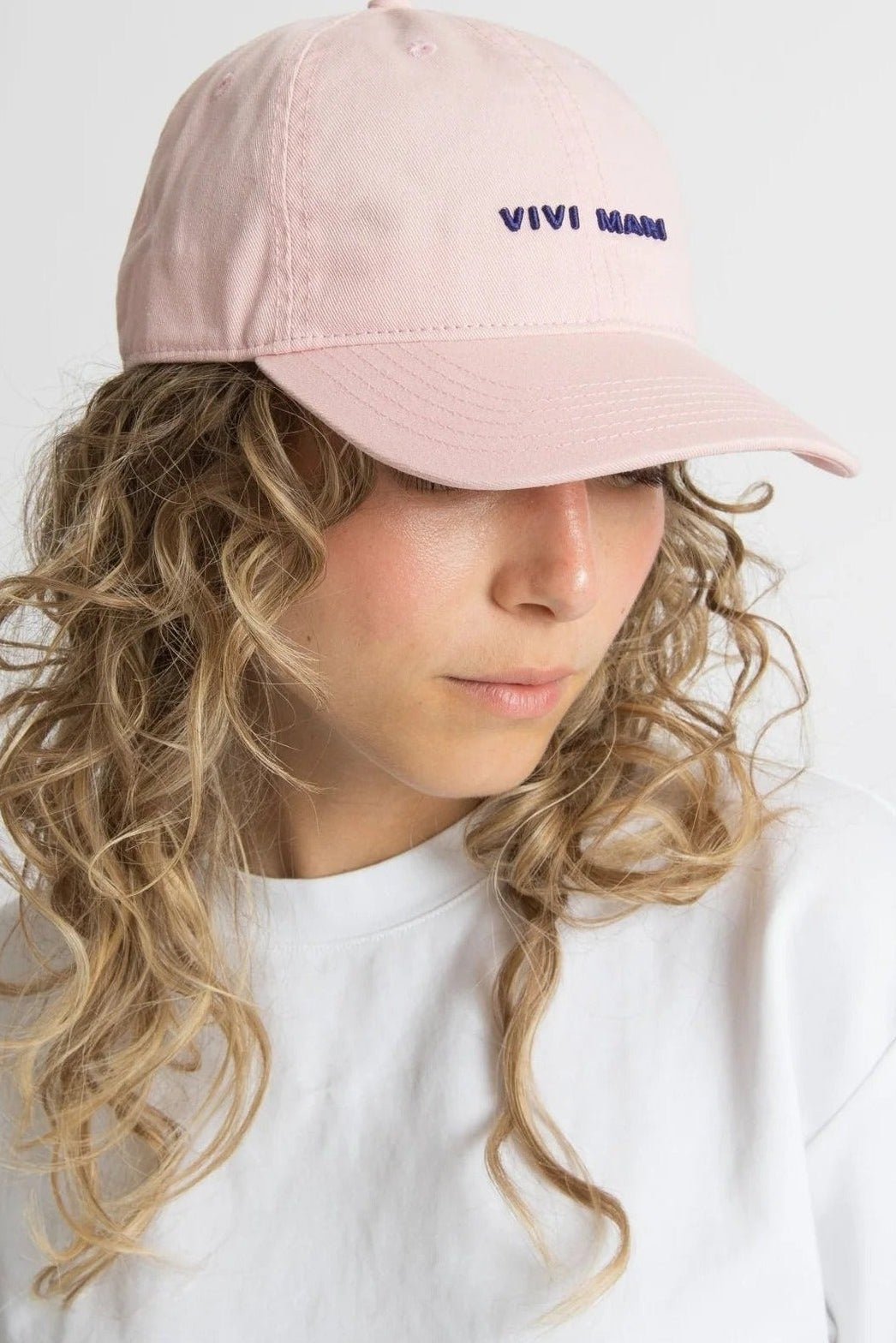 VIVI MARI-Cap Solid-Powder Blue-BACKYARD