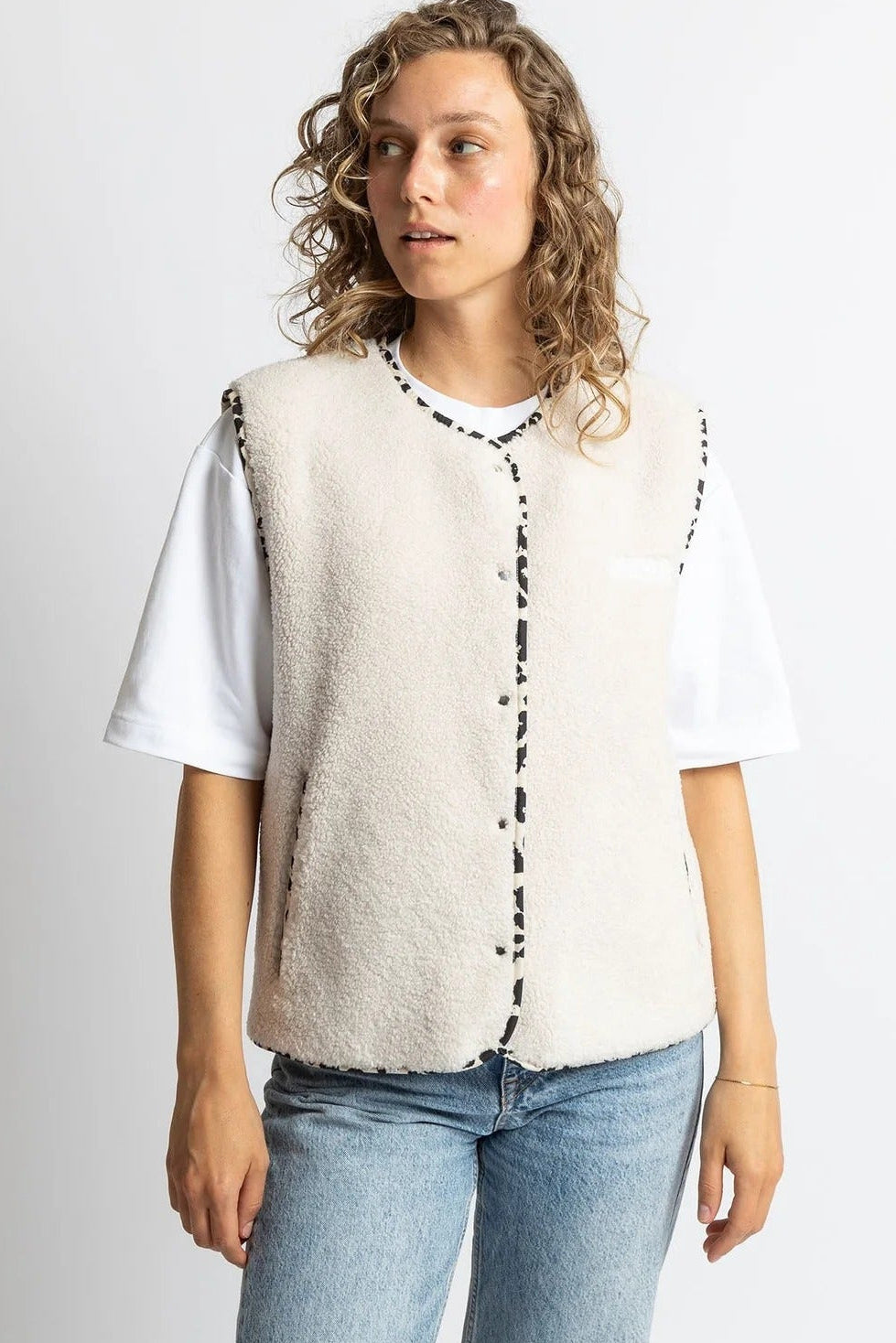 Teddy Fleece Vest